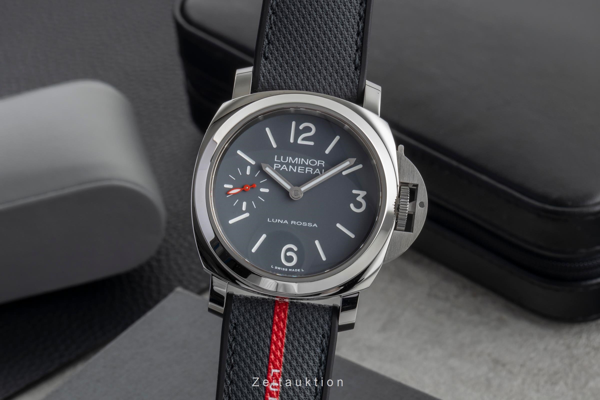 Panerai Luminor  acero cuerda manual reloj para caballeros PAM01653 LP: 6700EUR  [2604018]