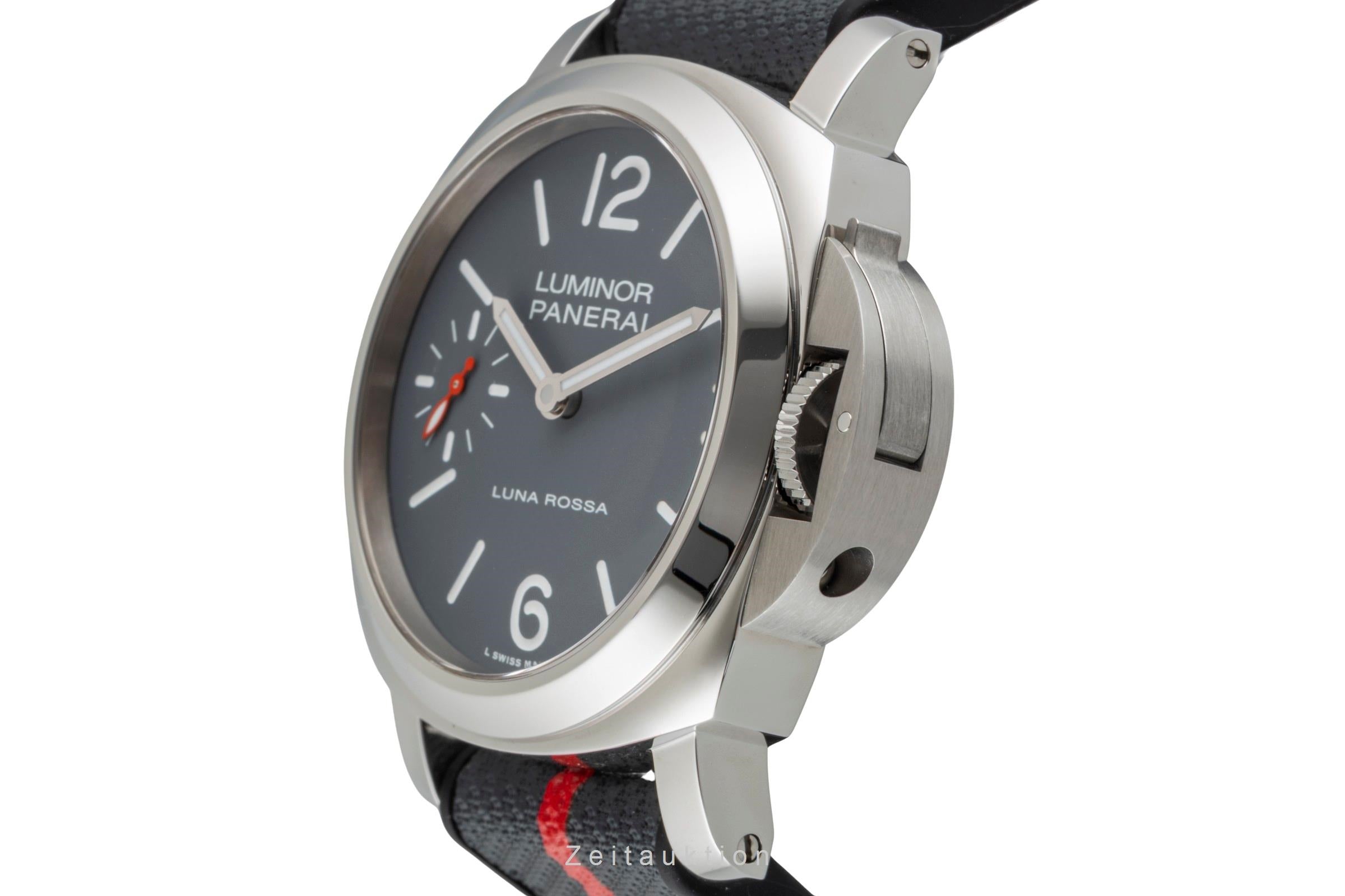 Panerai Luminor  acero cuerda manual reloj para caballeros PAM01653 LP: 6700EUR  [2604018]
