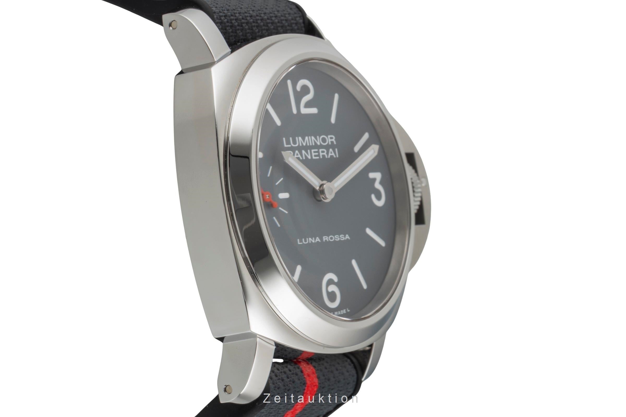Panerai Luminor  acero cuerda manual reloj para caballeros PAM01653 LP: 6700EUR  [2604018]
