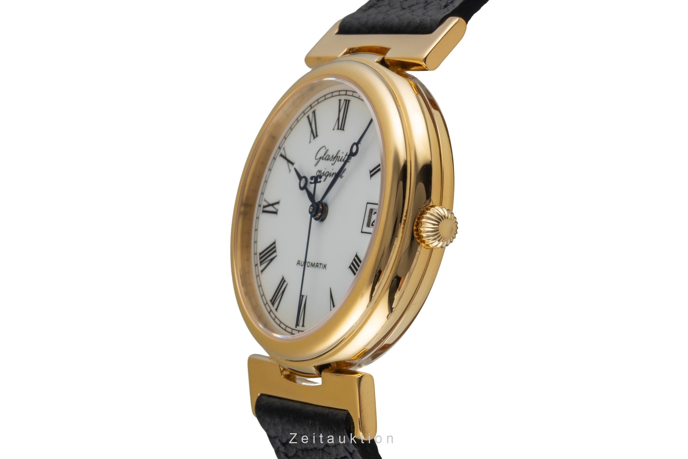 Glashütte Spezimat gilt-brass automatic men's watch  [2604021]