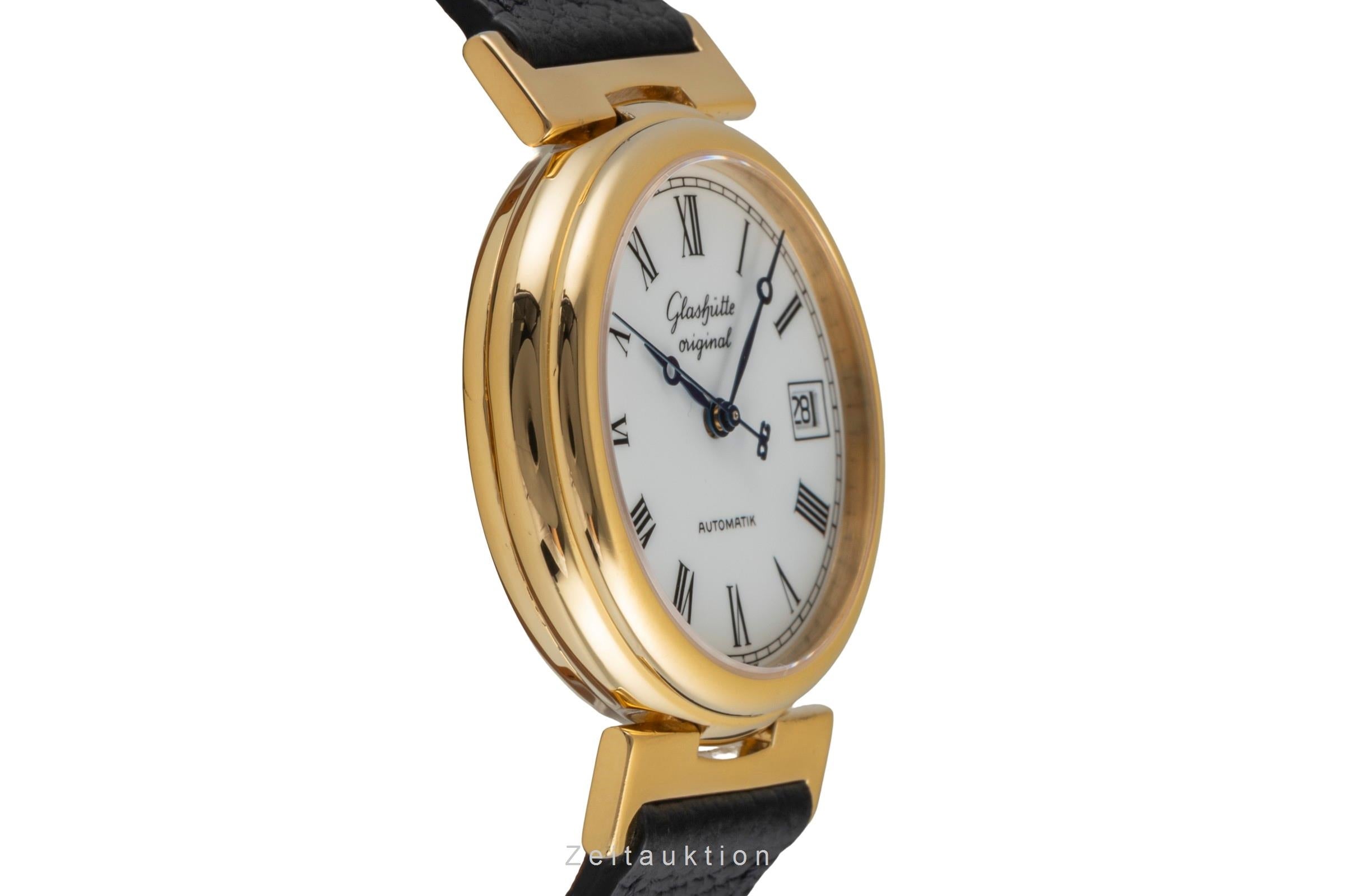 Glashütte Spezimat gilt-brass automatic men's watch  [2604021]