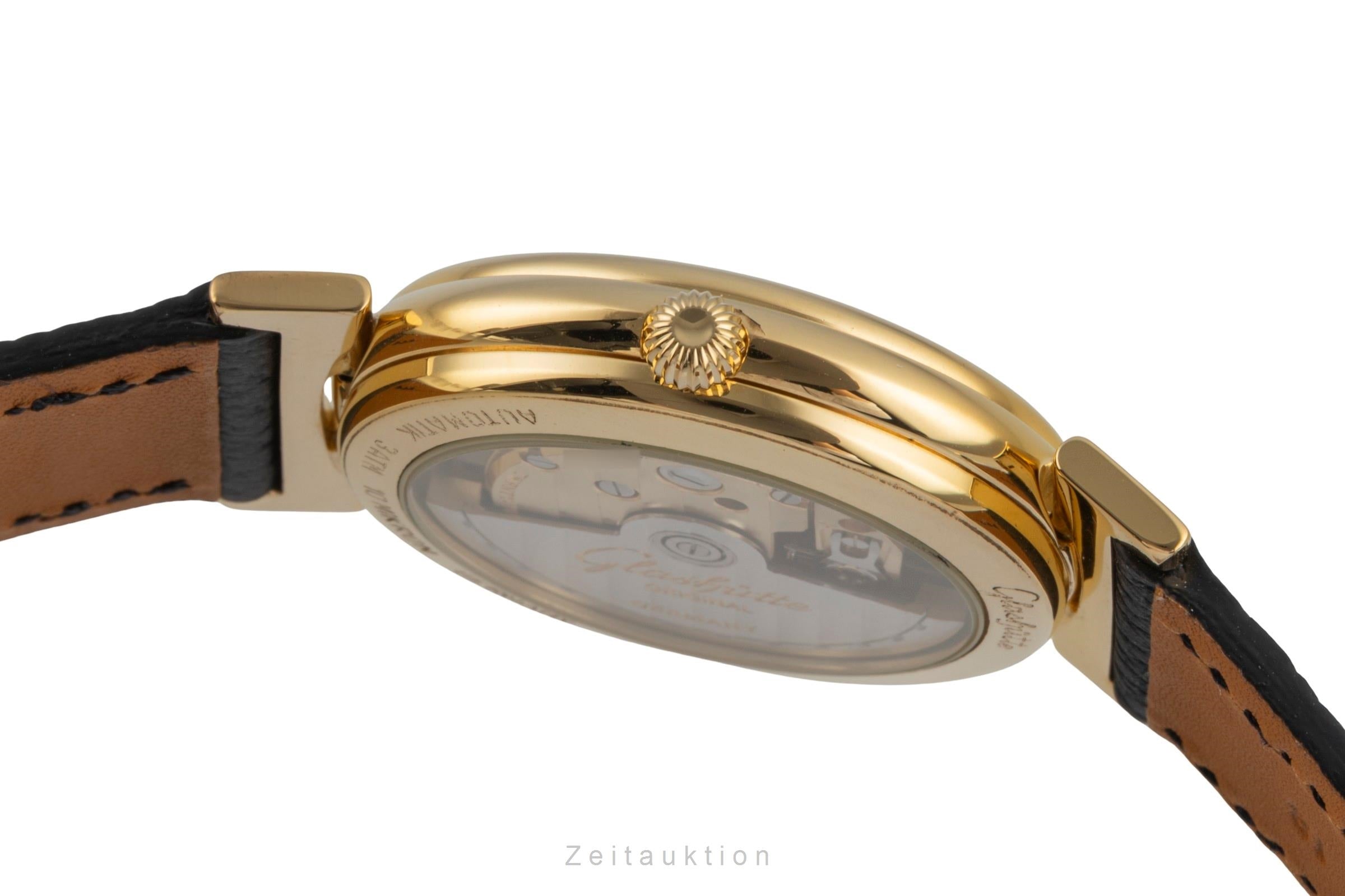 Glashütte Spezimat gilt-brass automatic men's watch  [2604021]