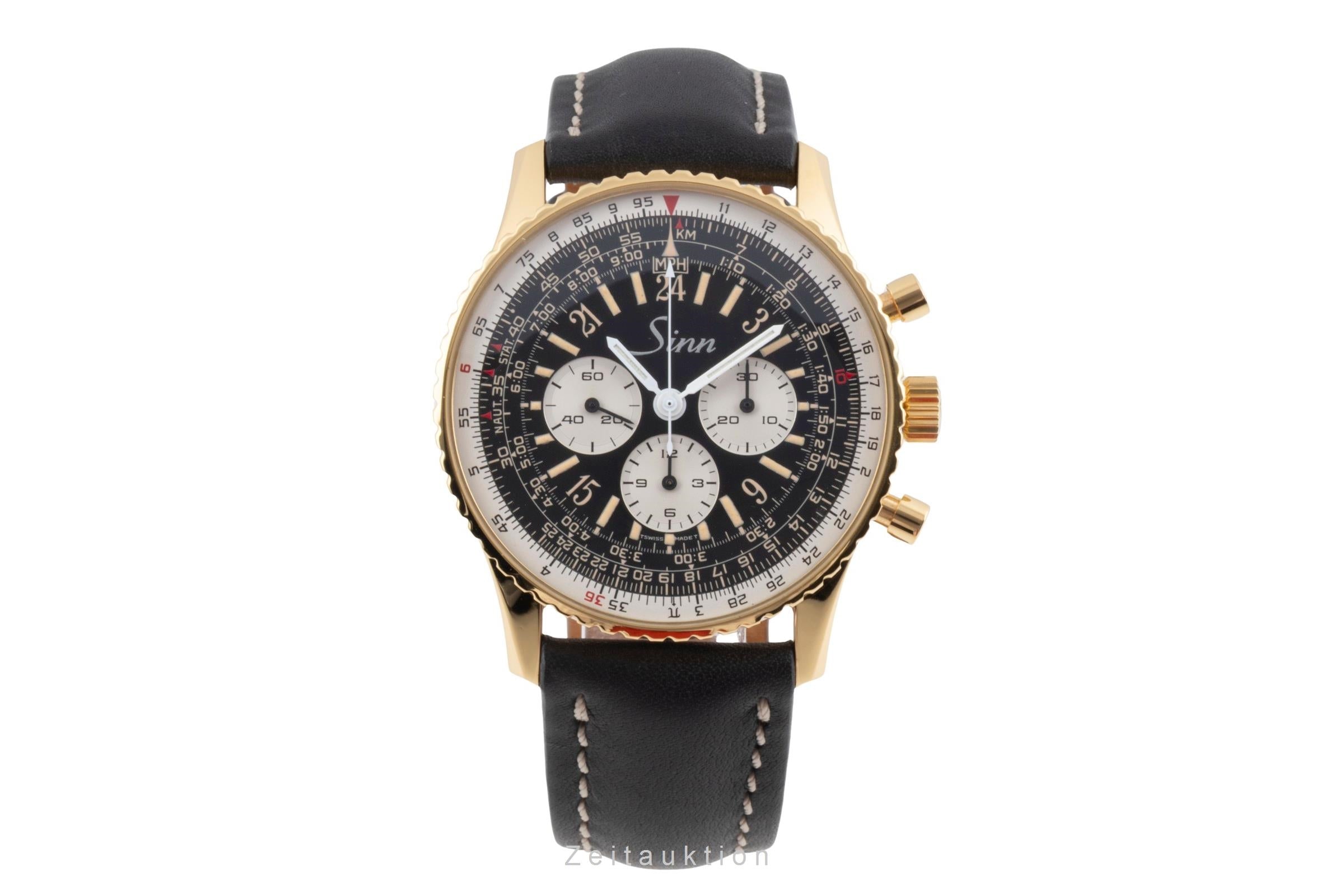 Sinn 903 PL chronograph gilt / steel manual winding men's watch 903 PL  [2604022]