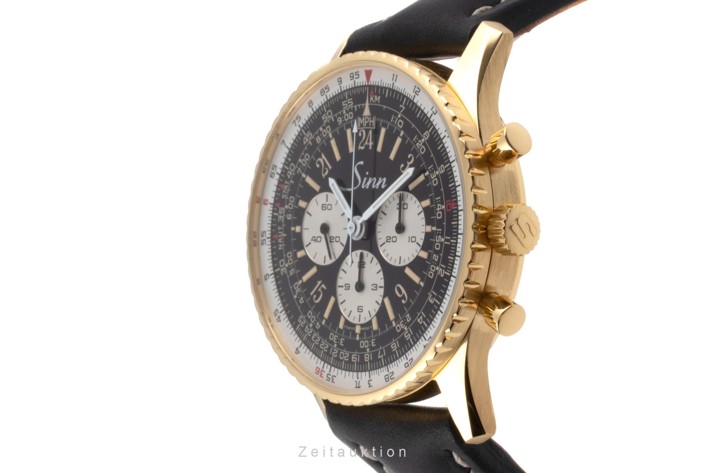 Sinn 903 PL chronograph gilt / steel manual winding men's watch 903 PL  [2604022]