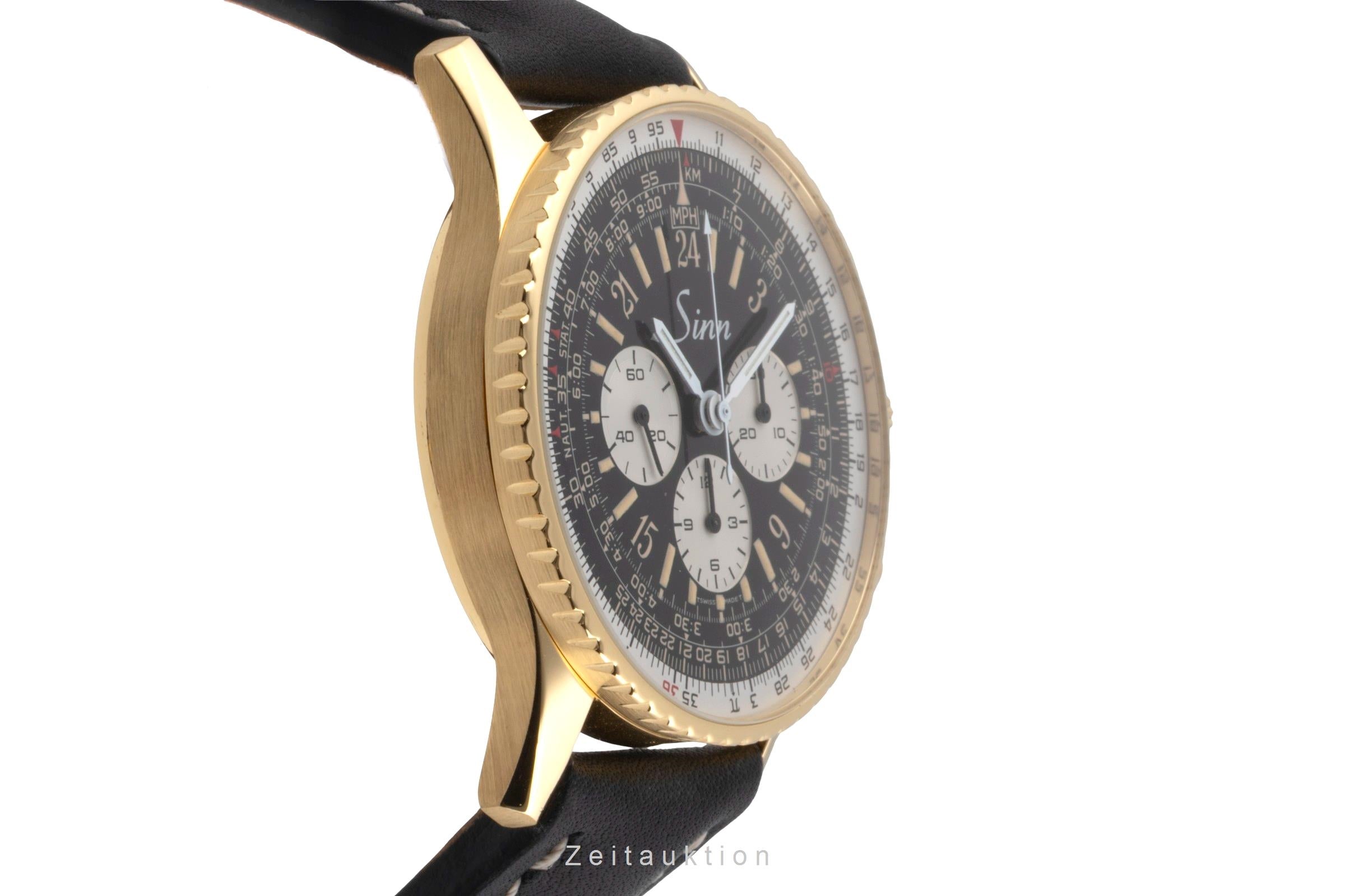 Sinn 903 PL chronograph gilt / steel manual winding men's watch 903 PL  [2604022]