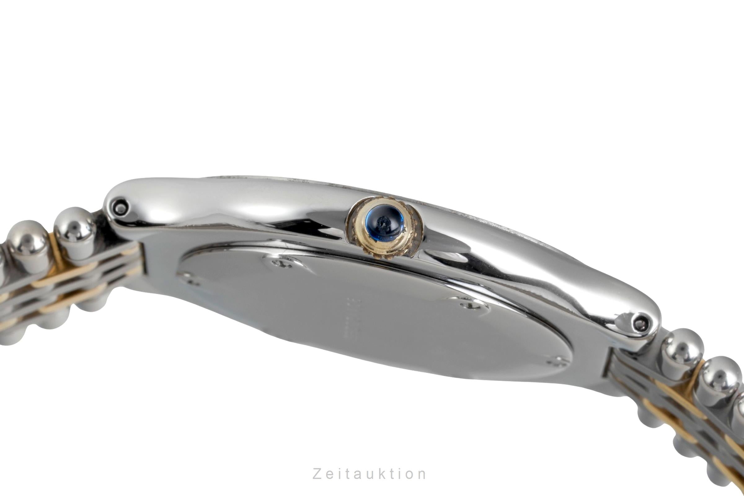 Cartier Must De Cartier 21 XL Stahl / vergoldet Quarz Ref. 9011 Klassiker [2604024]