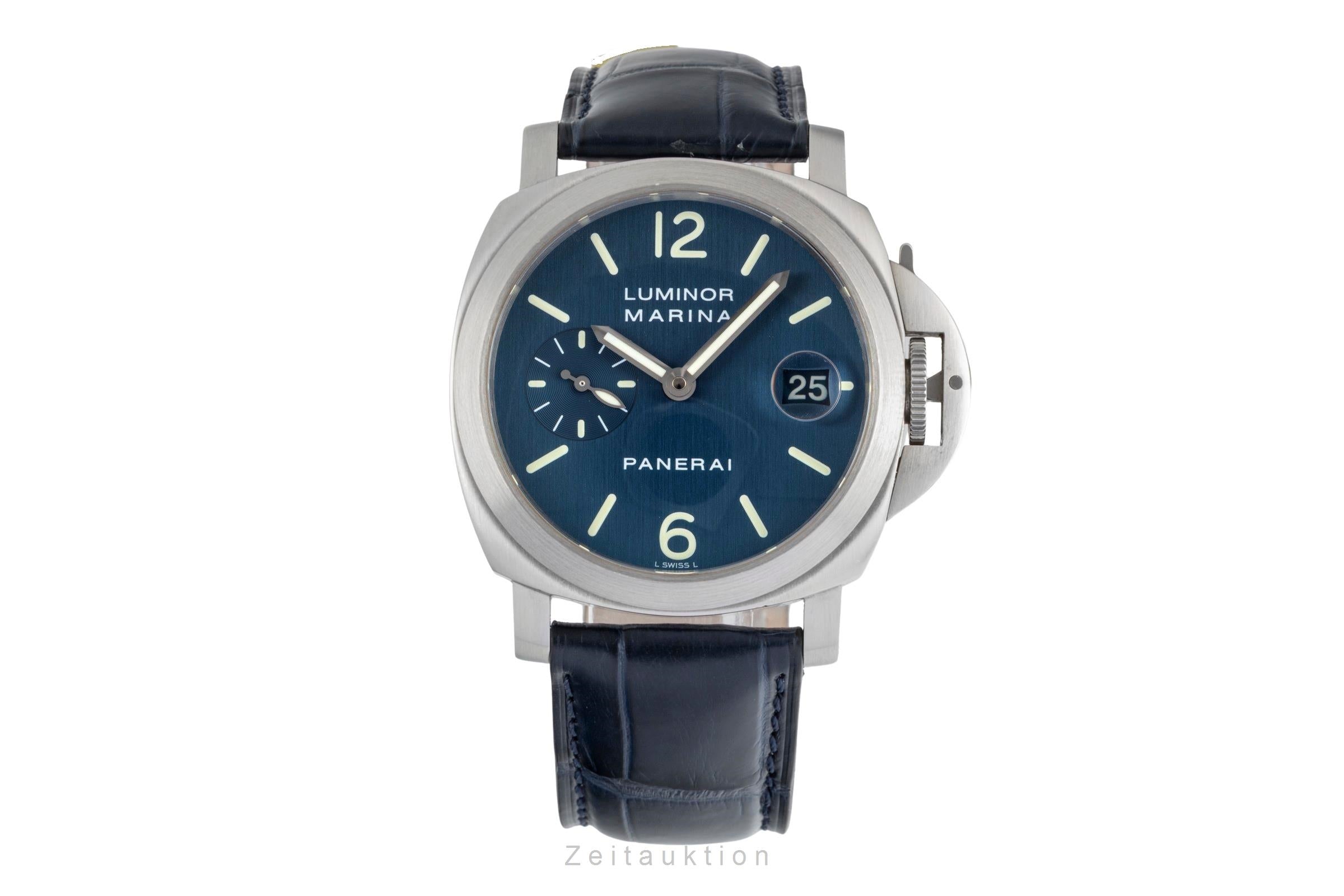 Panerai Luminor Marina steel automatic men's watch PAM00070 LP: 8400EUR  [2604026]