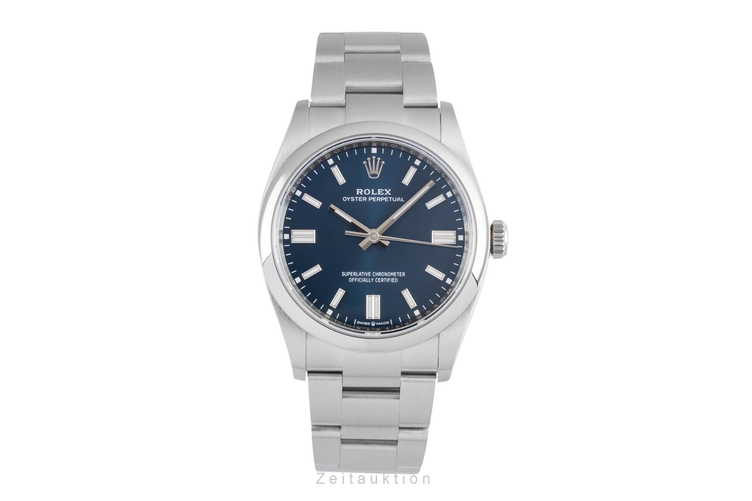 Rolex Oyster Perpetual acero automático reloj para caballeros 126000  [2604027]