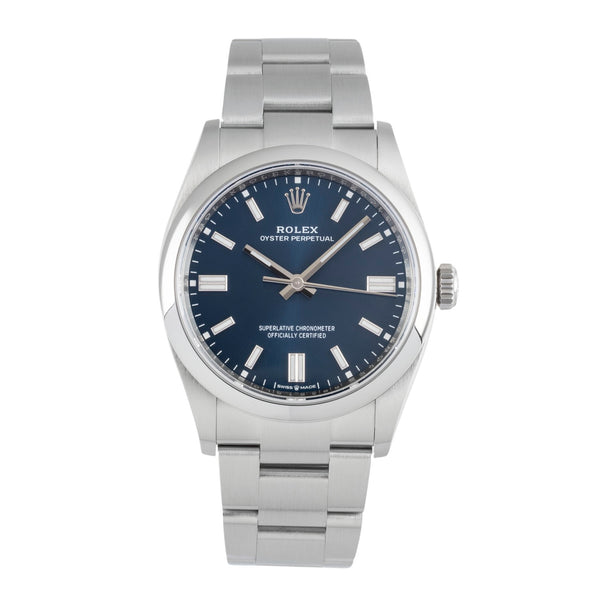 Rolex Oyster Perpetual acero automático reloj para caballeros 126000  [2604027]