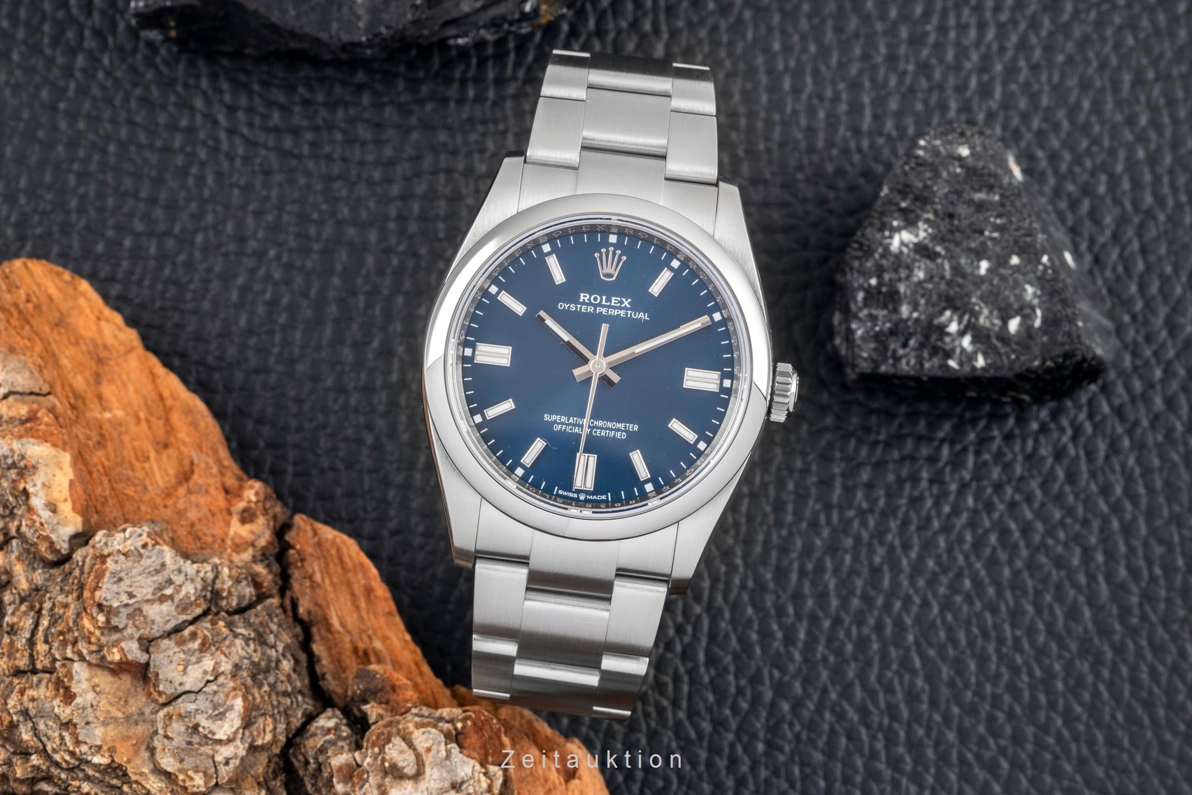 Rolex Oyster Perpetual acero automático reloj para caballeros 126000  [2604027]