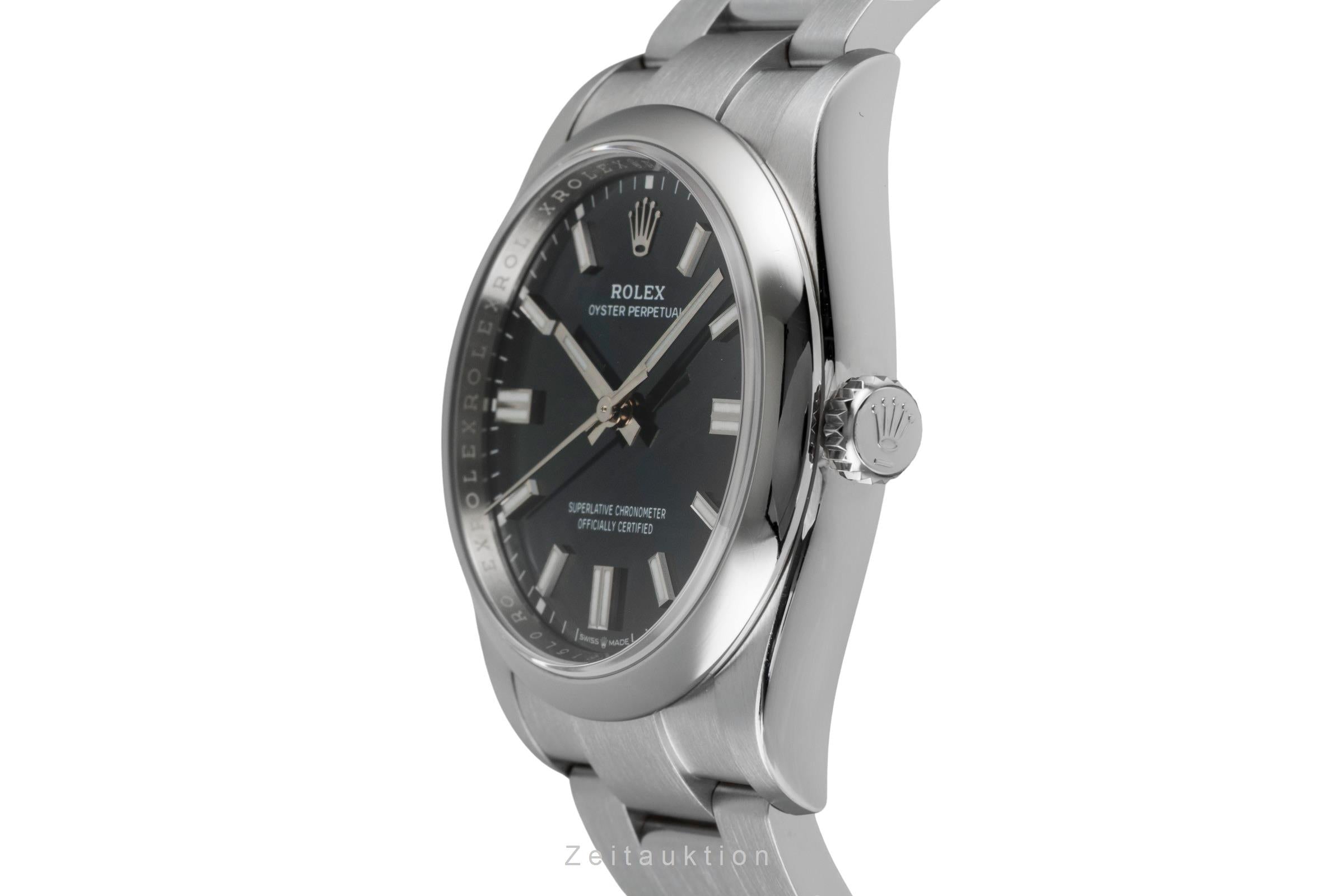 Rolex Oyster Perpetual acero automático reloj para caballeros 126000  [2604027]
