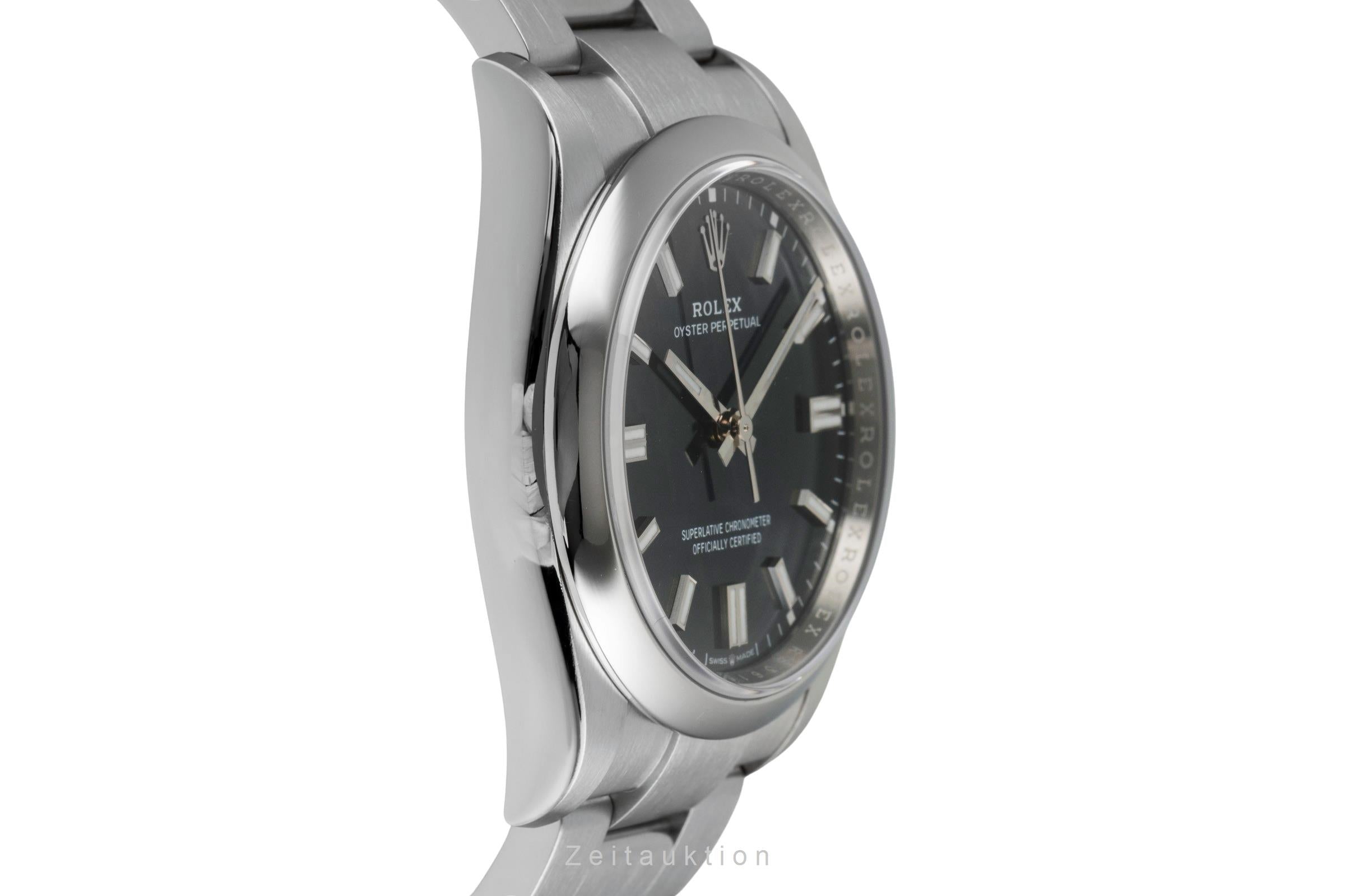 Rolex Oyster Perpetual acero automático reloj para caballeros 126000  [2604027]