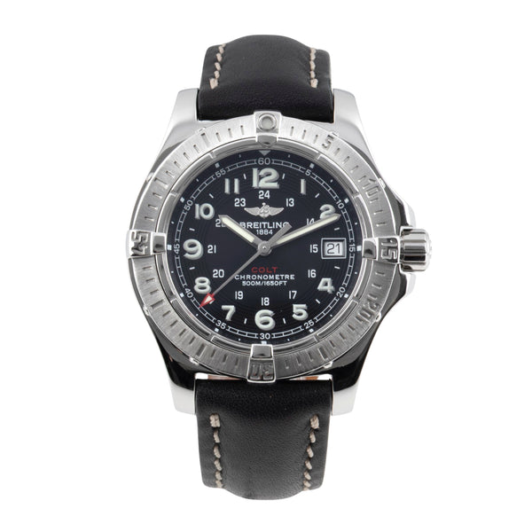 Breitling Colt steel quartz men's watch A74380  [2604028]