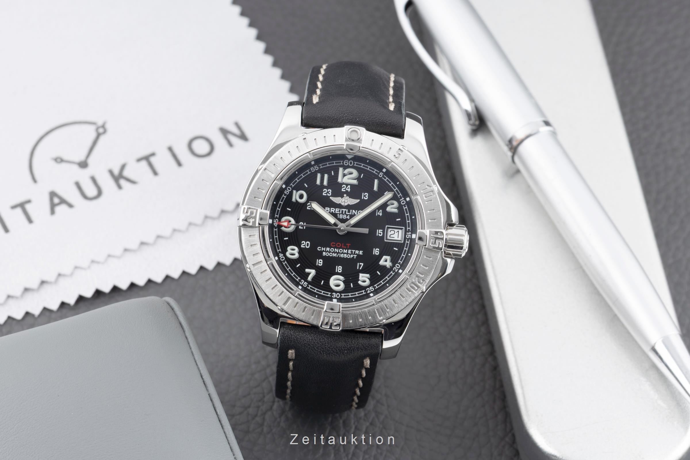 Breitling Colt steel quartz men's watch A74380  [2604028]
