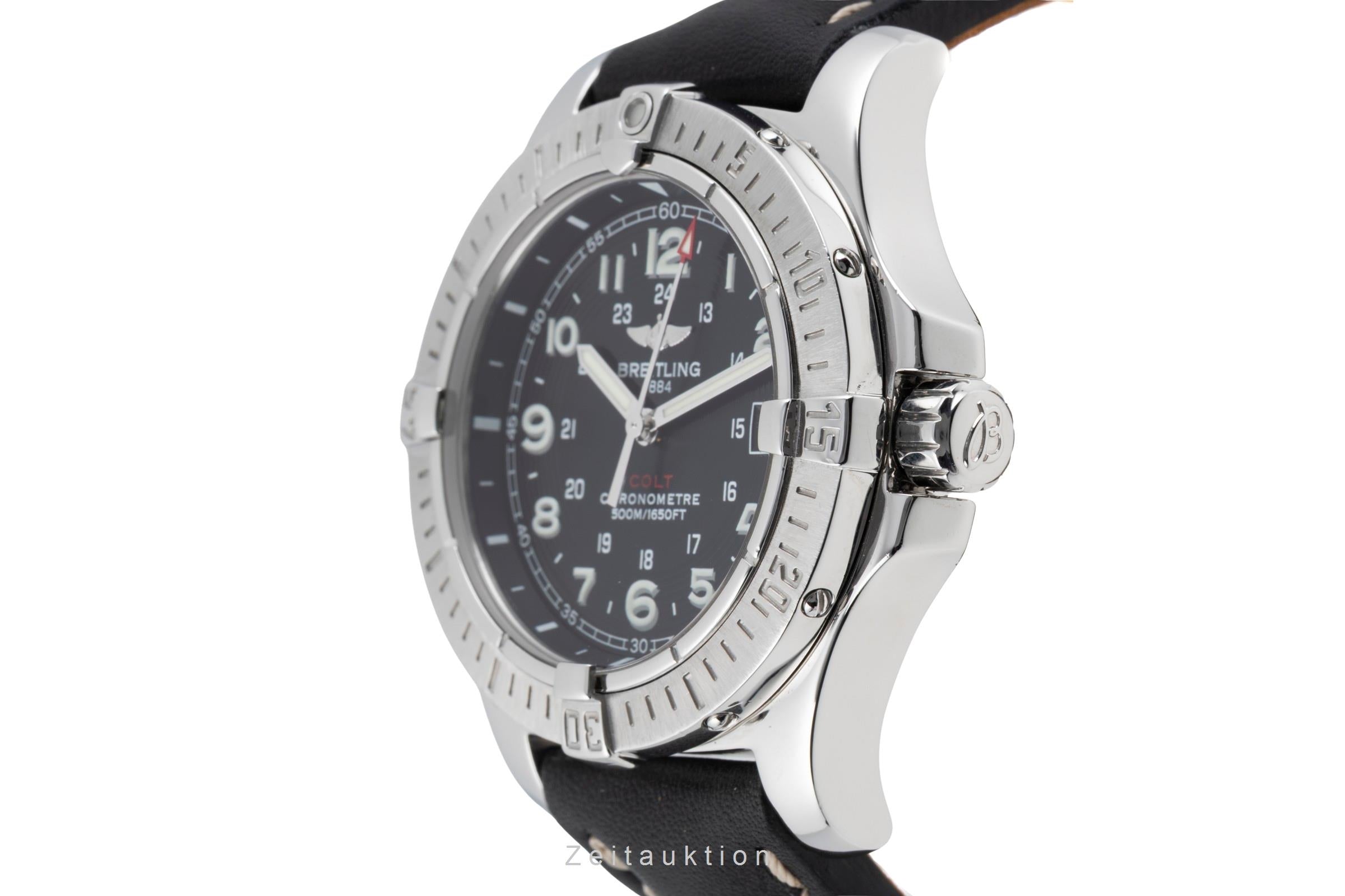 Breitling Colt steel quartz men's watch A74380  [2604028]