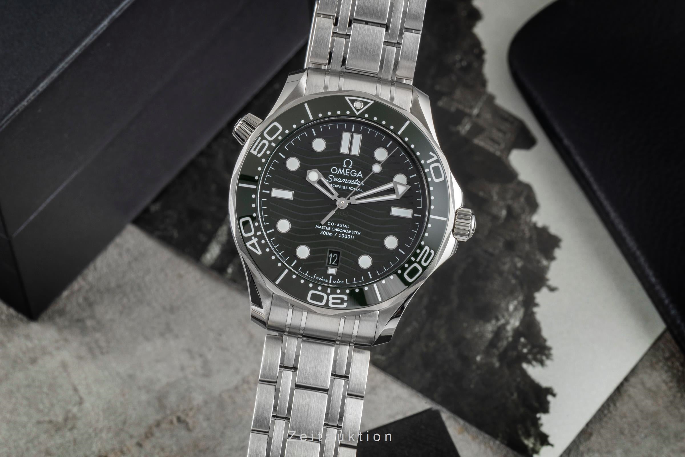 Omega Seamaster Diver 300M Green Automatik Ref. 210.30.42.20.10.001 NP: 6500,- € [2604029]