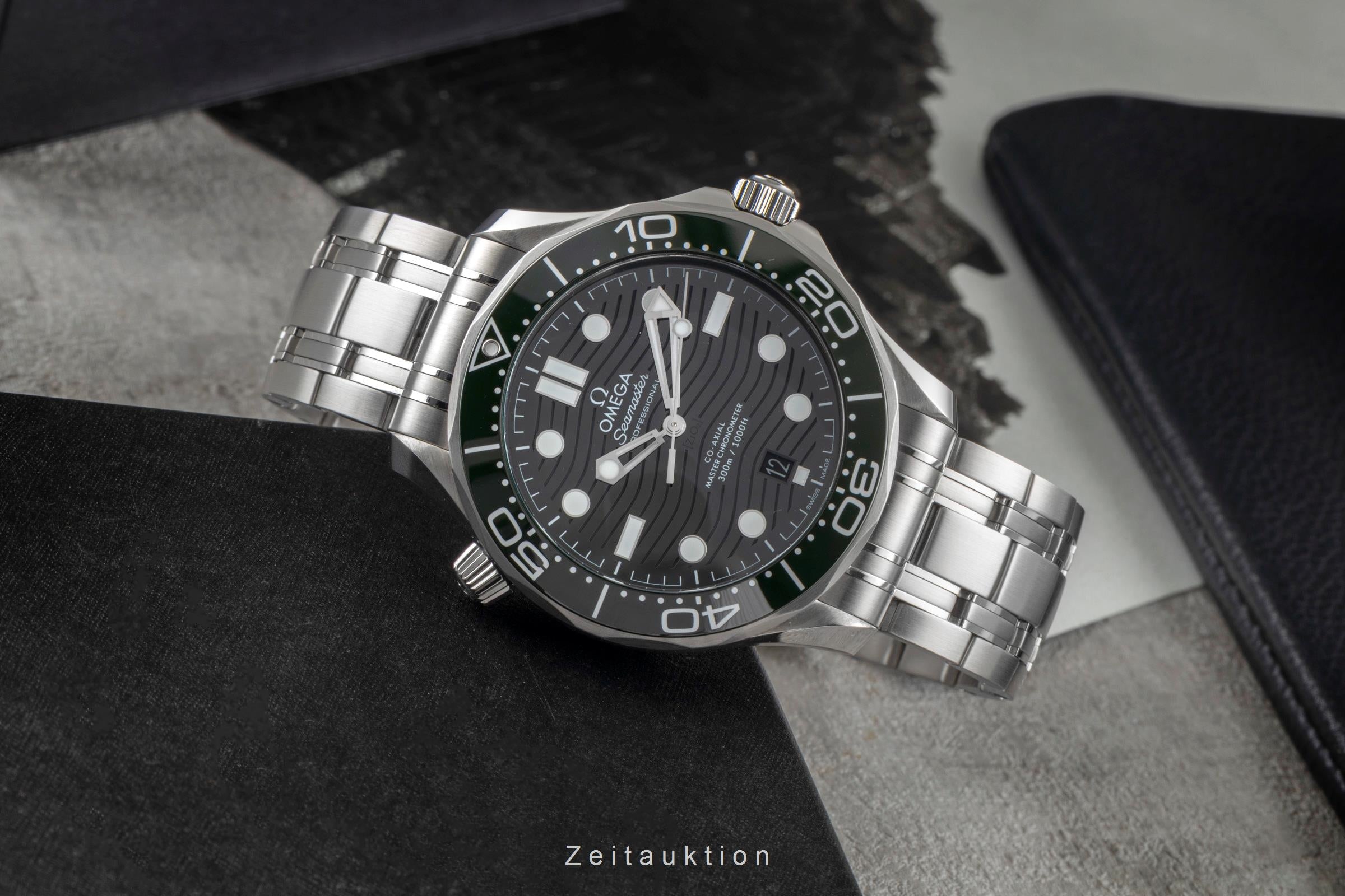 Omega Seamaster Diver 300M Green Automatik Ref. 210.30.42.20.10.001 NP: 6500,- € [2604029]