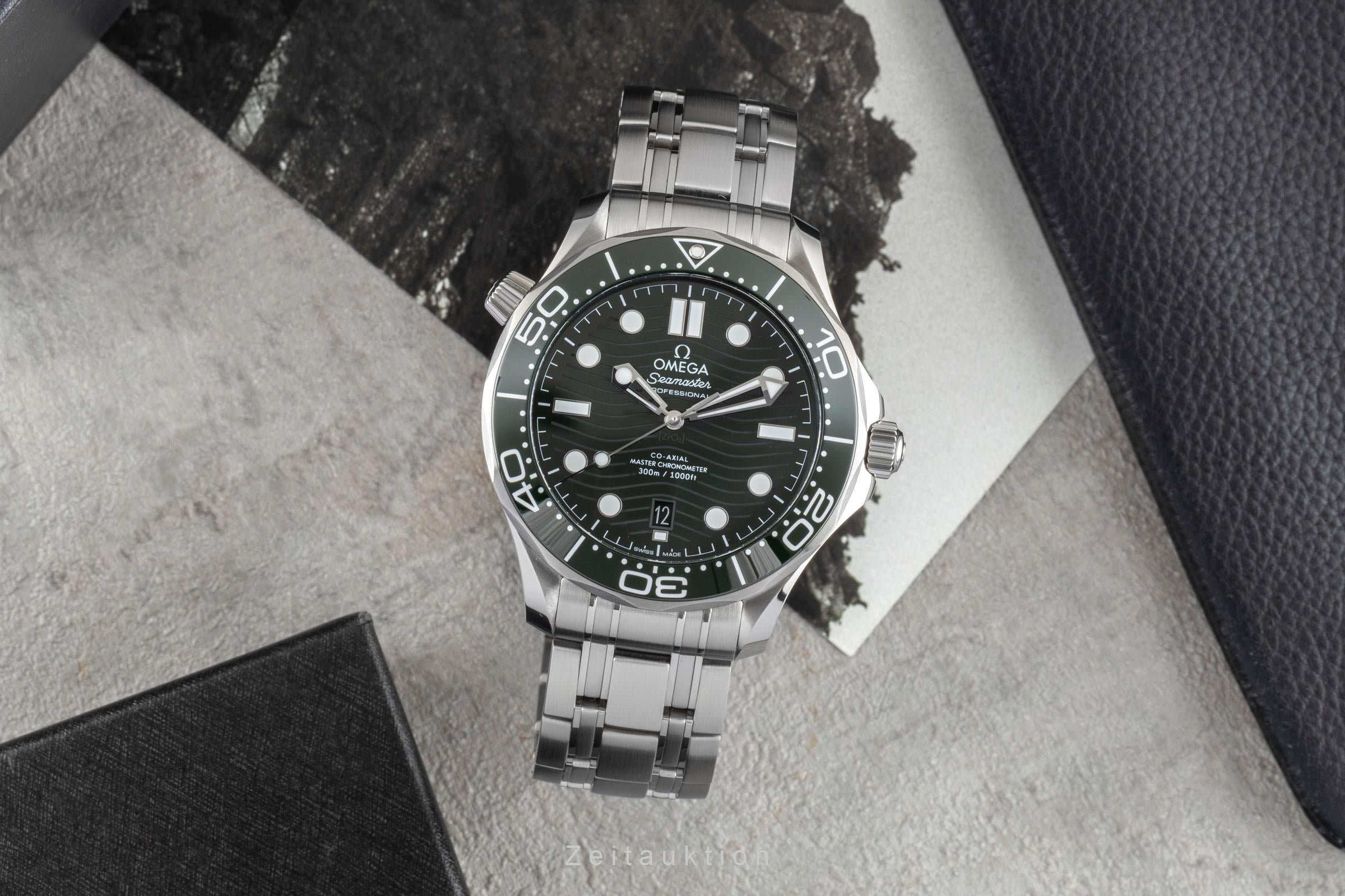 Omega Seamaster Diver 300M Green Automatik Ref. 210.30.42.20.10.001 NP: 6500,- € [2604029]