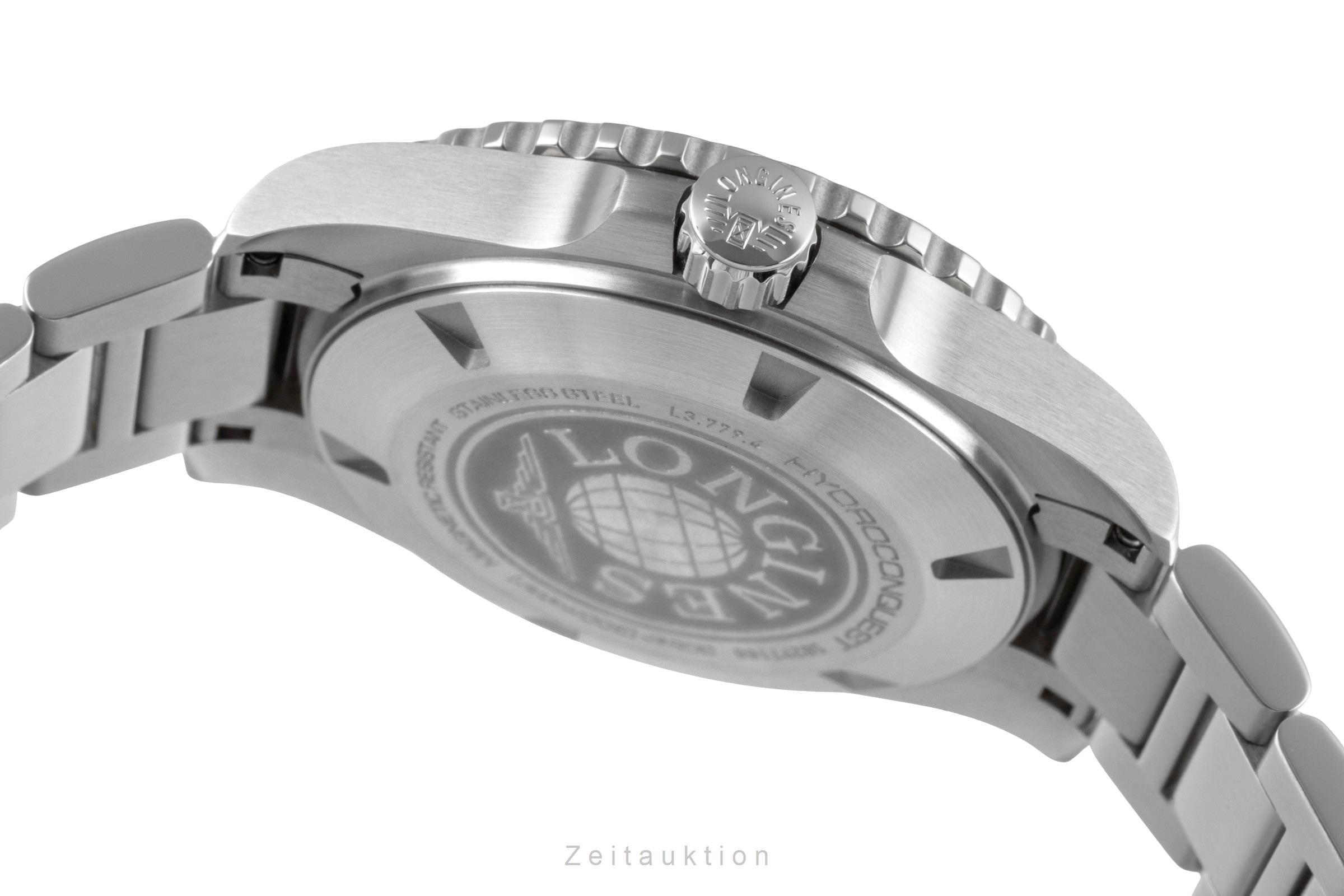 Longines Hydro Conquest steel automatic men's watch L3.779.4.96.6 LP: 2150EUR  [2604030]