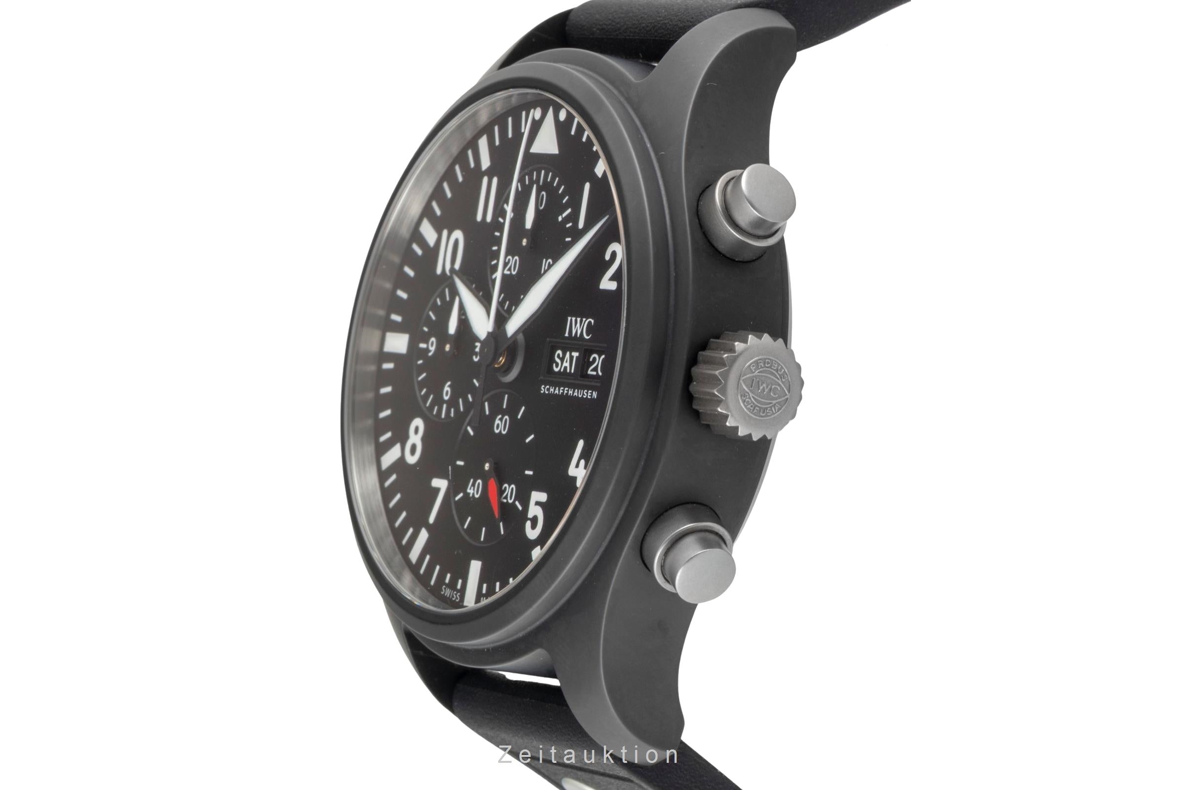 IWC Fliegerchronograph cronografo ceramica / titanio automatismo orologio da uomo IW389101 LP: 9900EUR  [2604034]