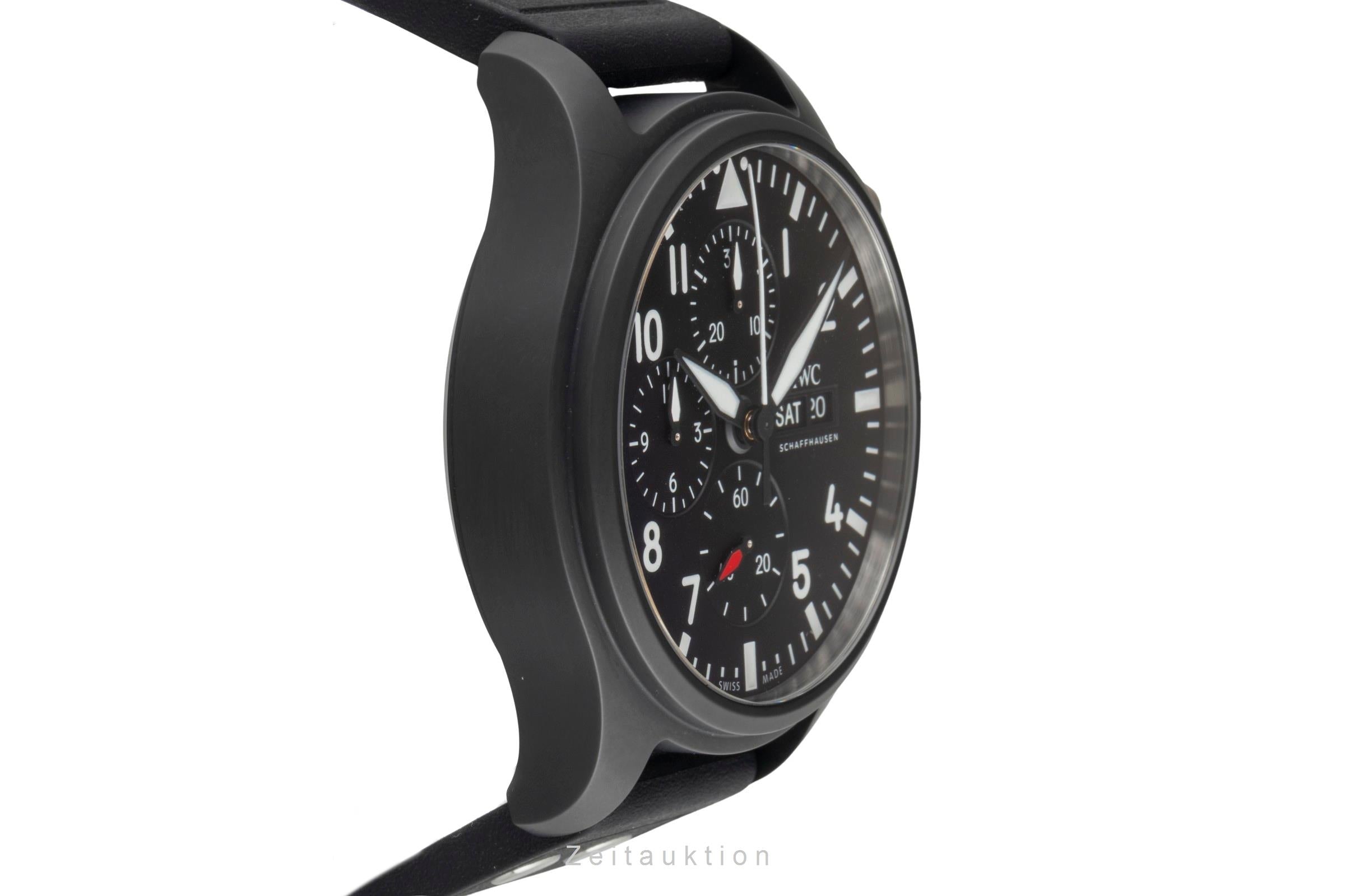 IWC Fliegerchronograph cronografo ceramica / titanio automatismo orologio da uomo IW389101 LP: 9900EUR  [2604034]