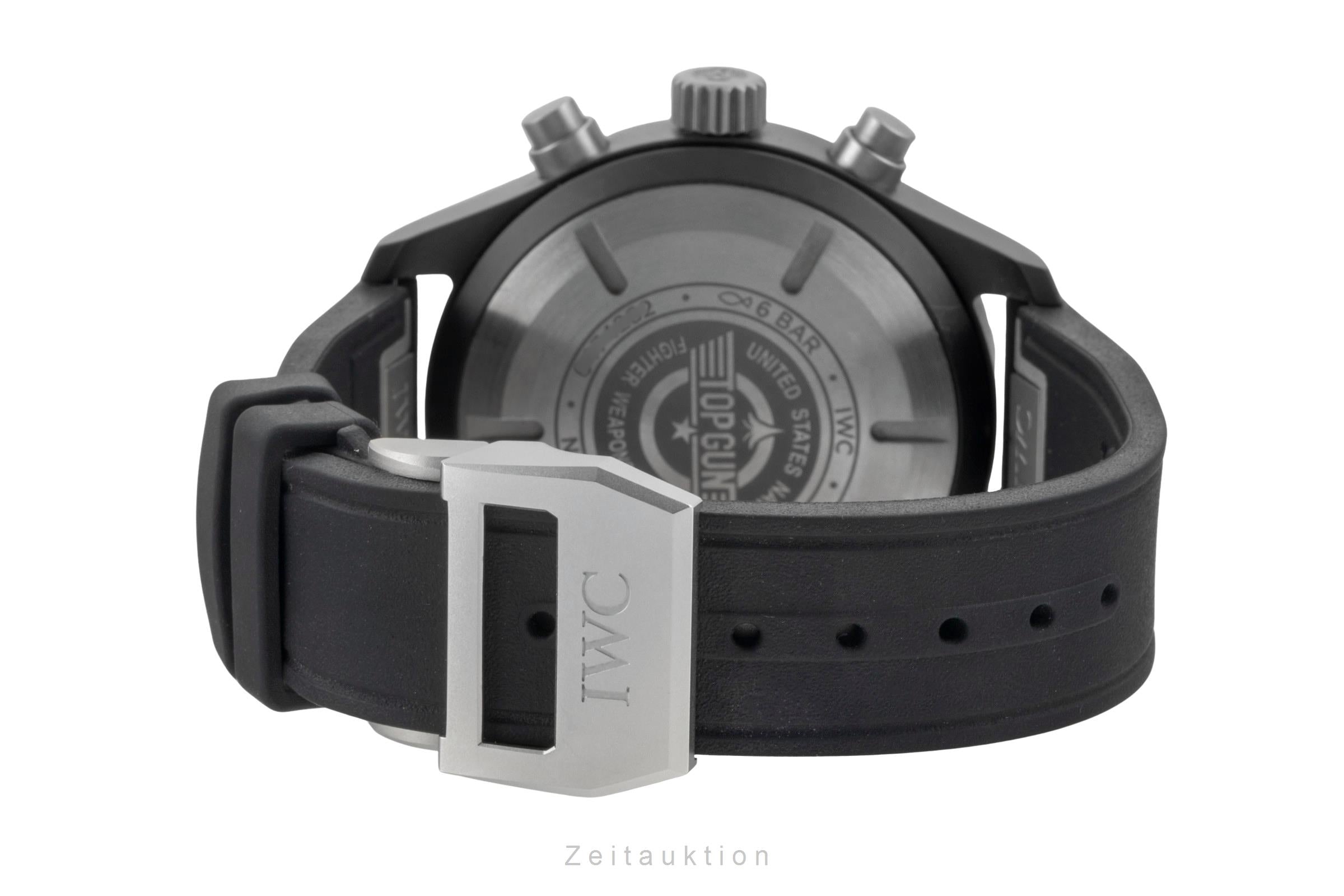 IWC Fliegerchronograph cronografo ceramica / titanio automatismo orologio da uomo IW389101 LP: 9900EUR  [2604034]