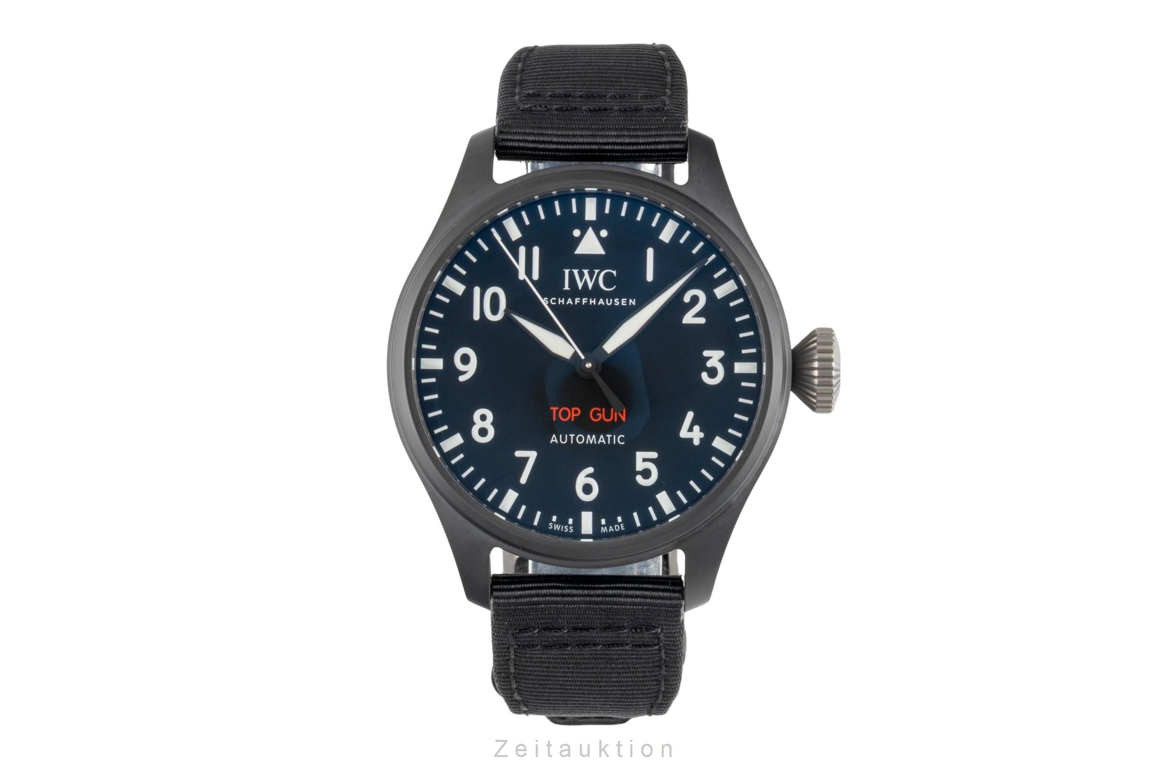 IWC Big Pilot ceramic / titanium automatic men's watch IW329801 LP: 11400EUR  [2604035]