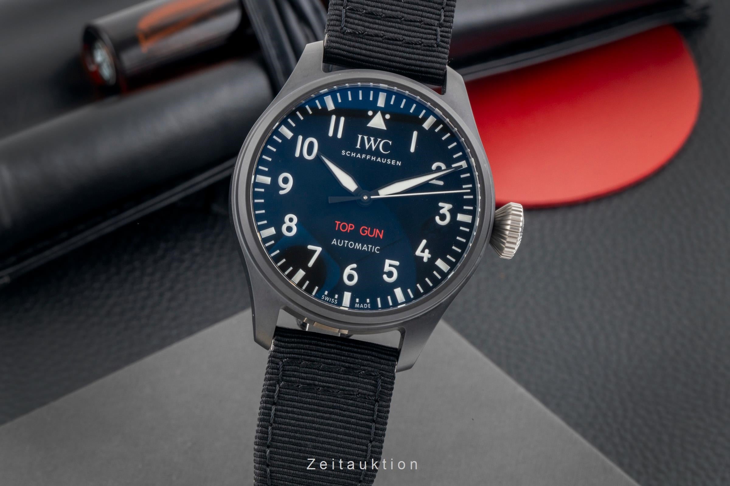 IWC Big Pilot ceramic / titanium automatic men's watch IW329801 LP: 11400EUR  [2604035]