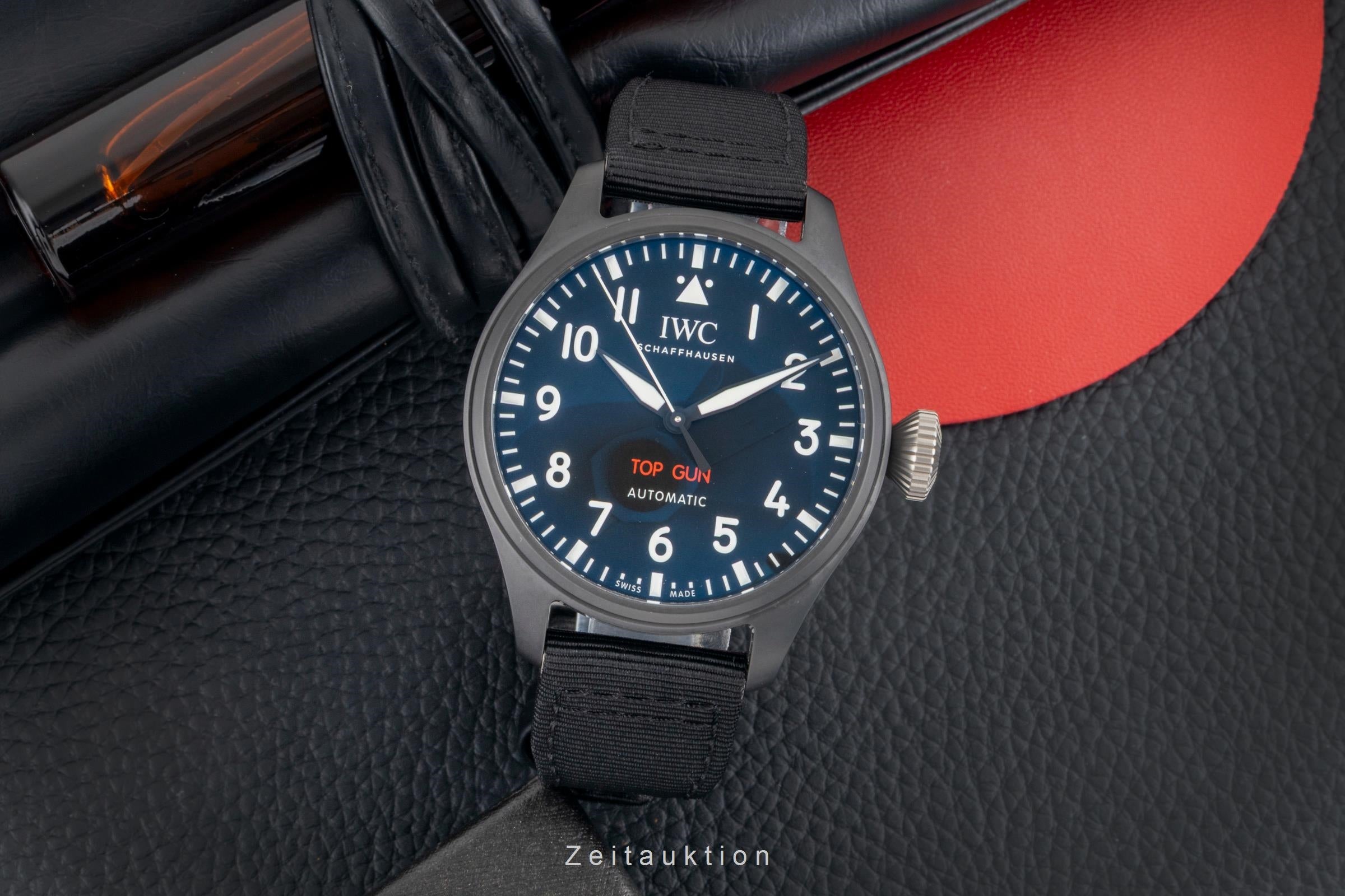 IWC Big Pilot ceramic / titanium automatic men's watch IW329801 LP: 11400EUR  [2604035]