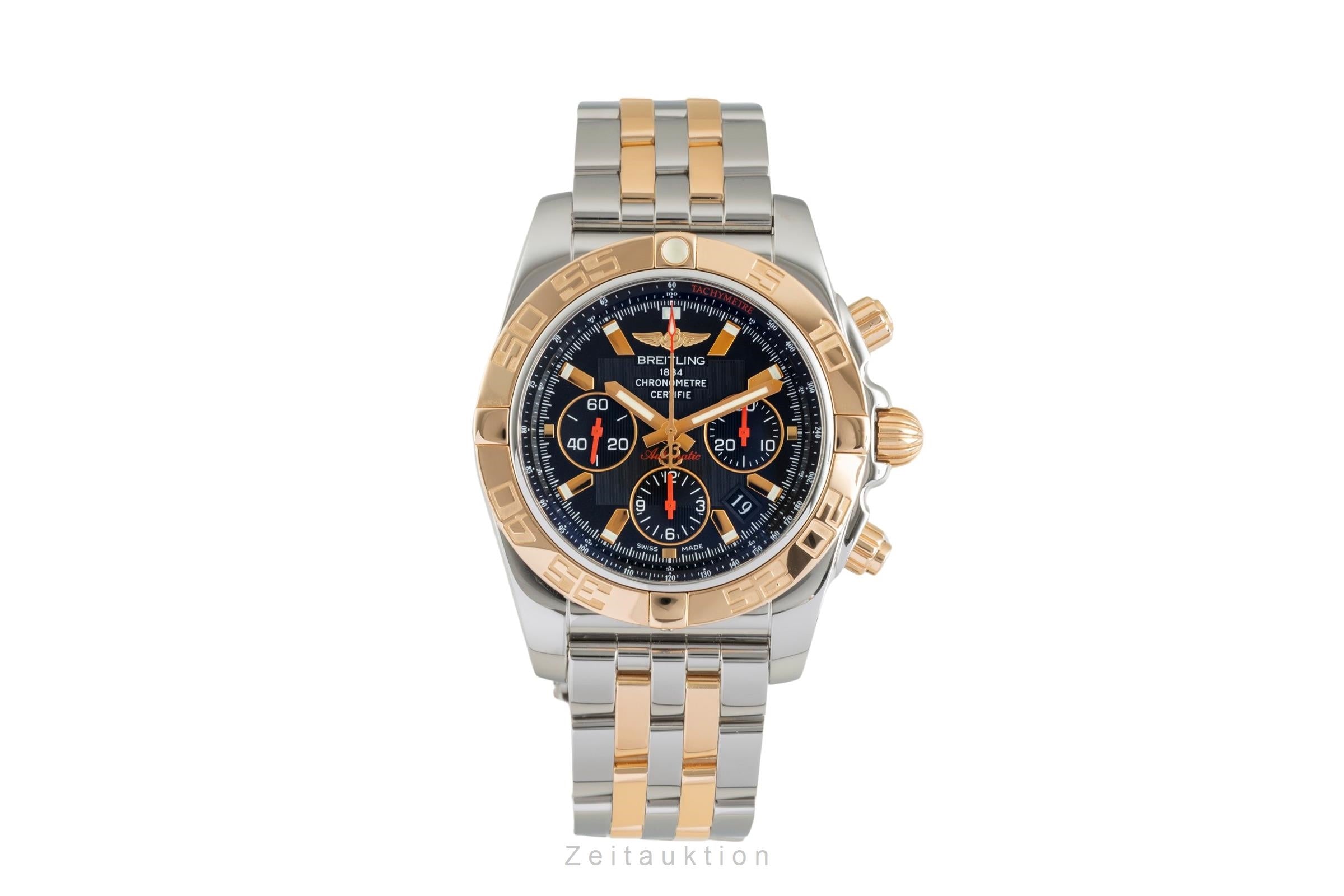 Breitling Chronomat 44 chronograph steel / gold automatic men's watch CB01119N/BA51 Limited  [2604037]