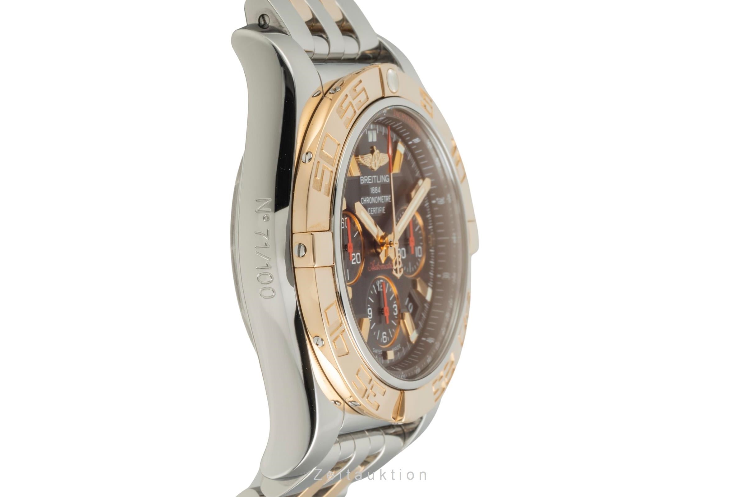 Breitling Chronomat 44 chronograph steel / gold automatic men's watch CB01119N/BA51 Limited  [2604037]