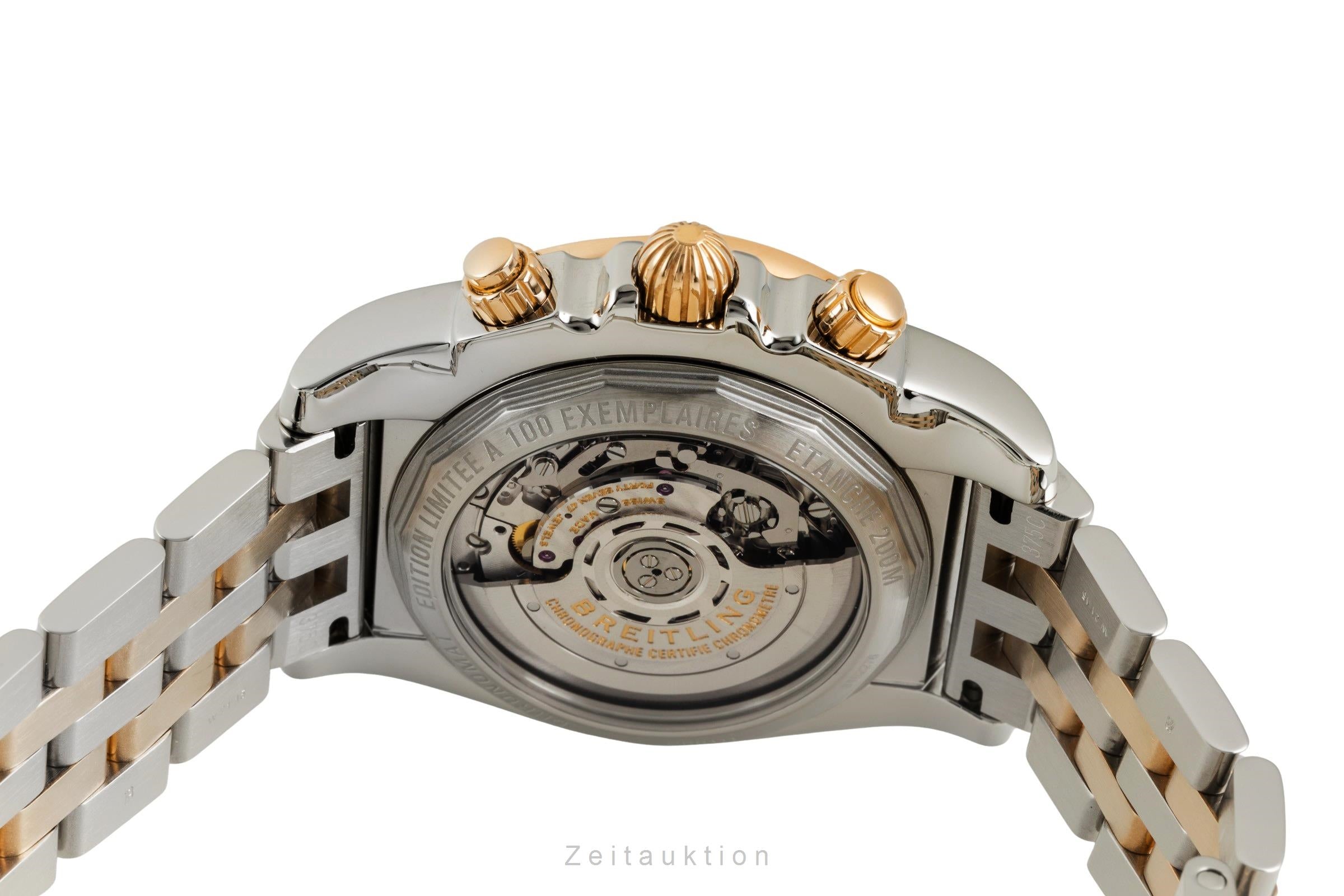 Breitling Chronomat 44 chronograph steel / gold automatic men's watch CB01119N/BA51 Limited  [2604037]