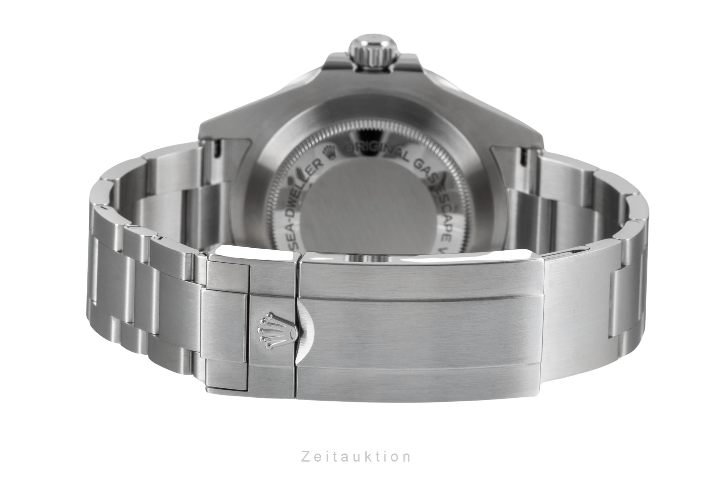 Rolex Sea-Dweller Single Red Stahl Herrenuhr Oyster Ref. 126600 B&P 2017 LC150 [2604039]