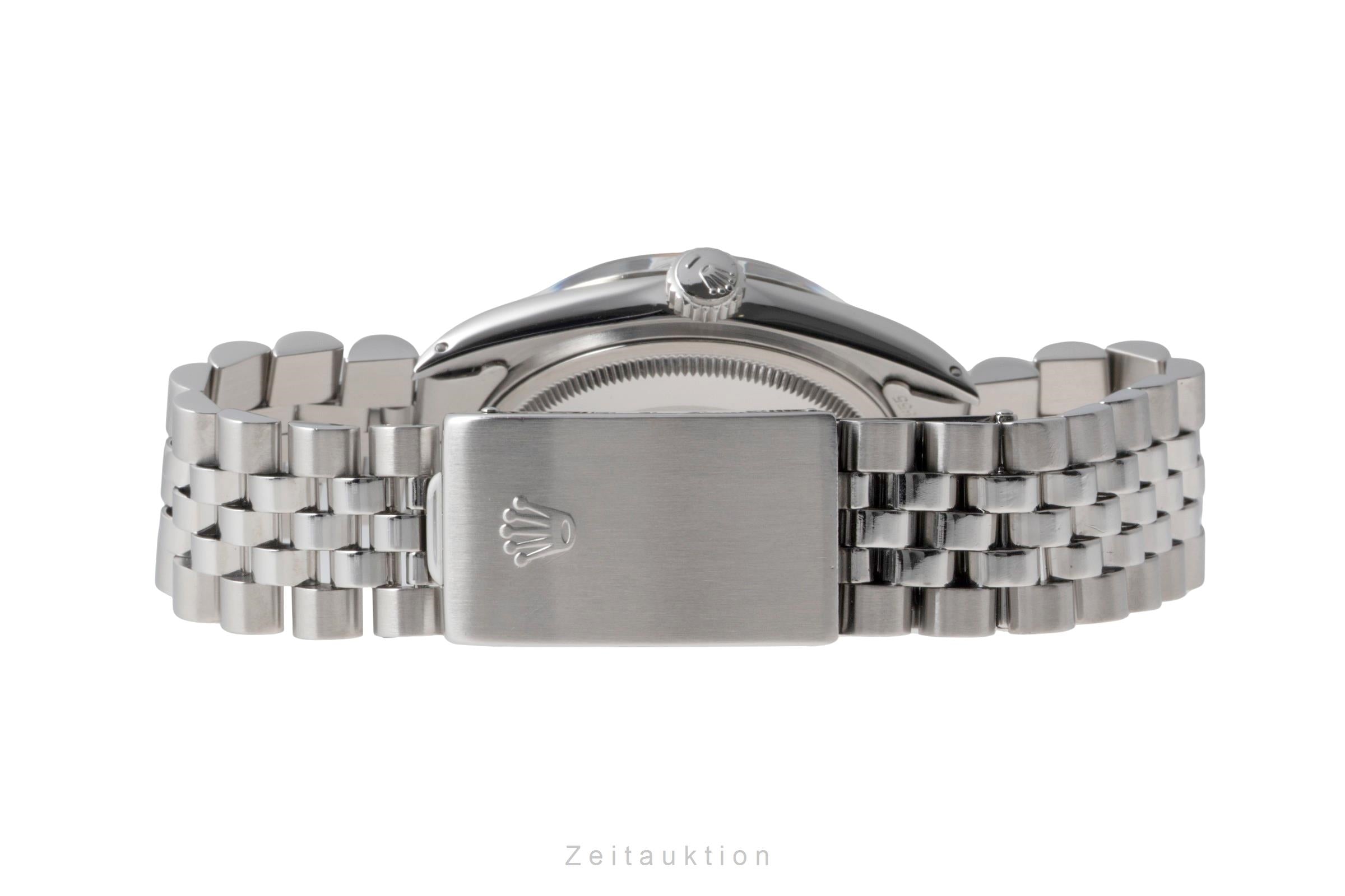 Rolex Datejust acier / or blanc automatique montre pour hommes 1601 Vintage  [2604040]