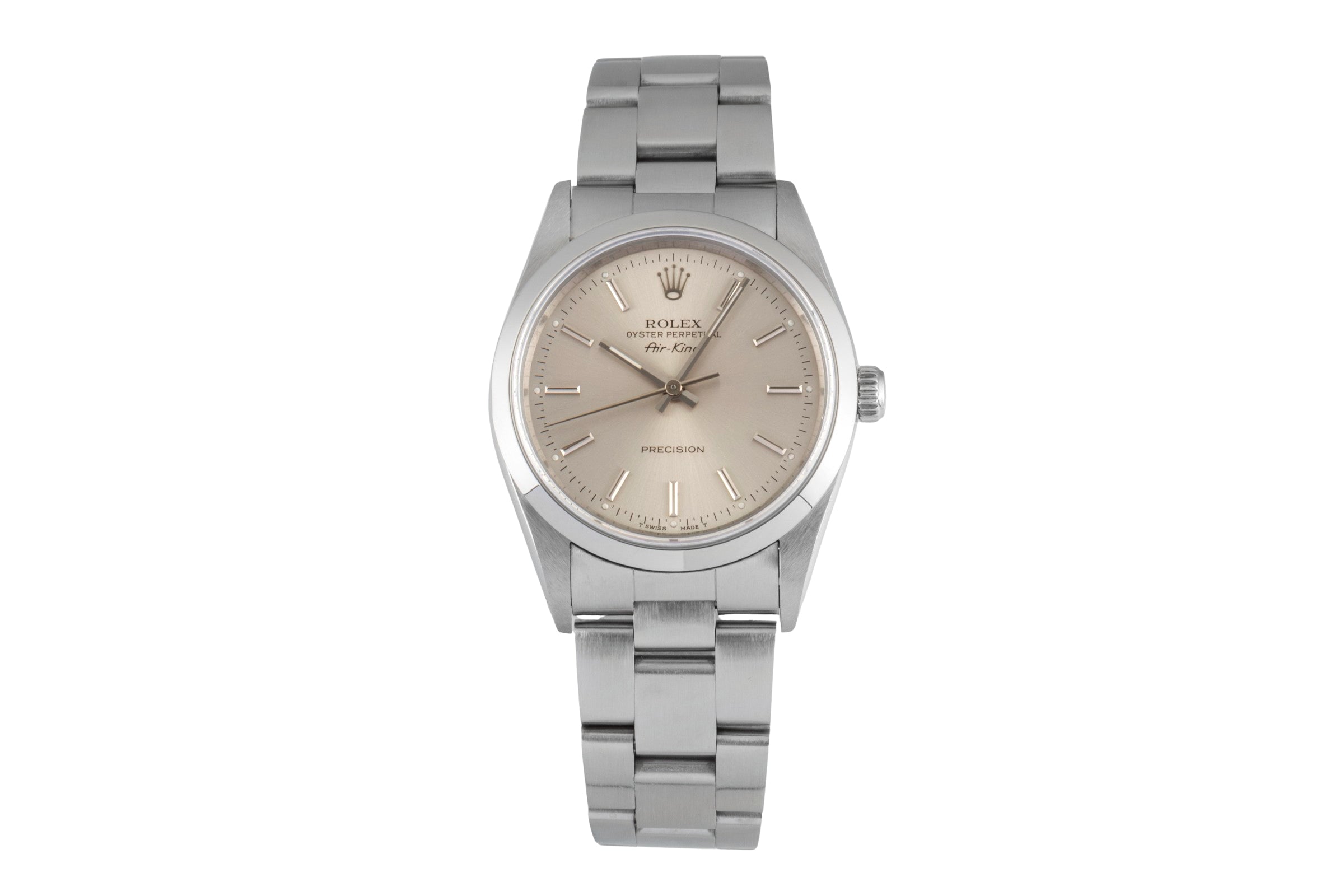 Rolex Air King Precision 34 Edelstahl Automatik Herrenuhr Ref. 14000 E-Serie [2604041]