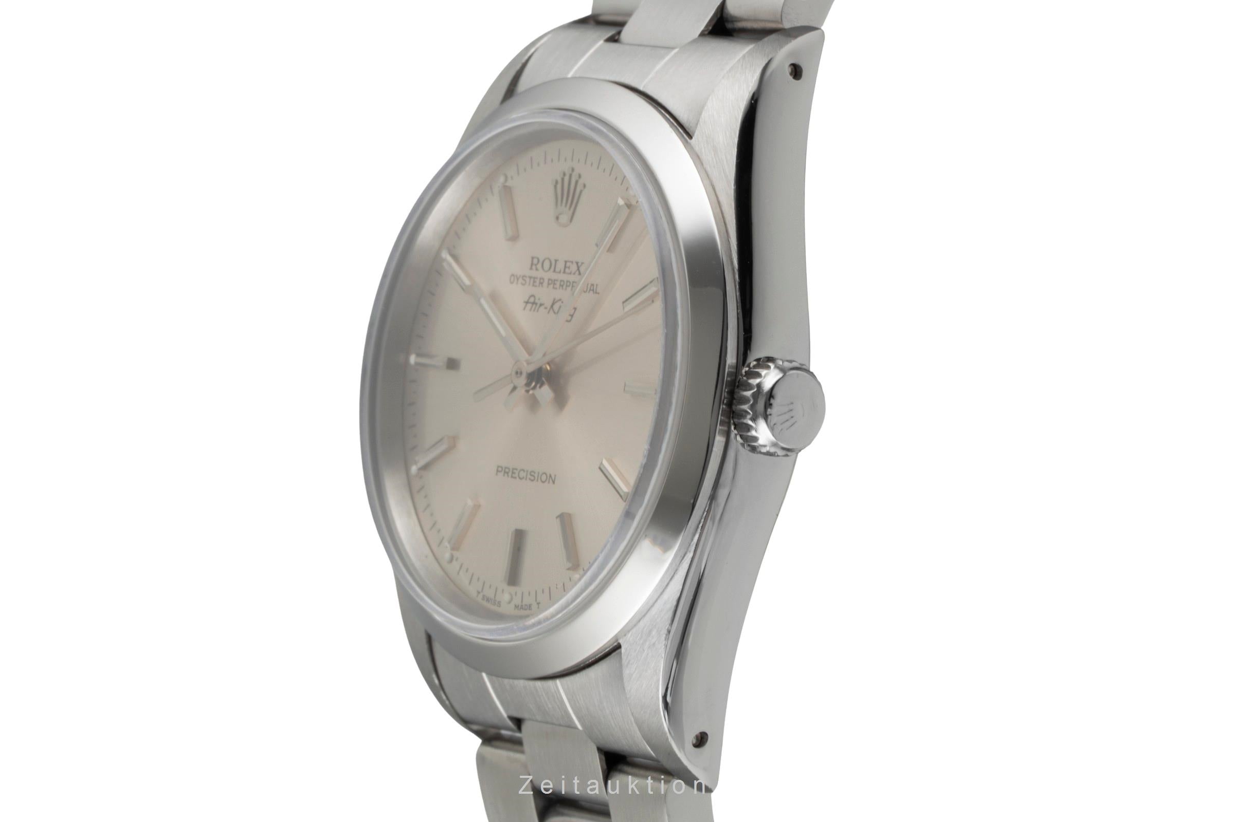 Rolex Air King acier automatique montre pour hommes 14000  [2604041]