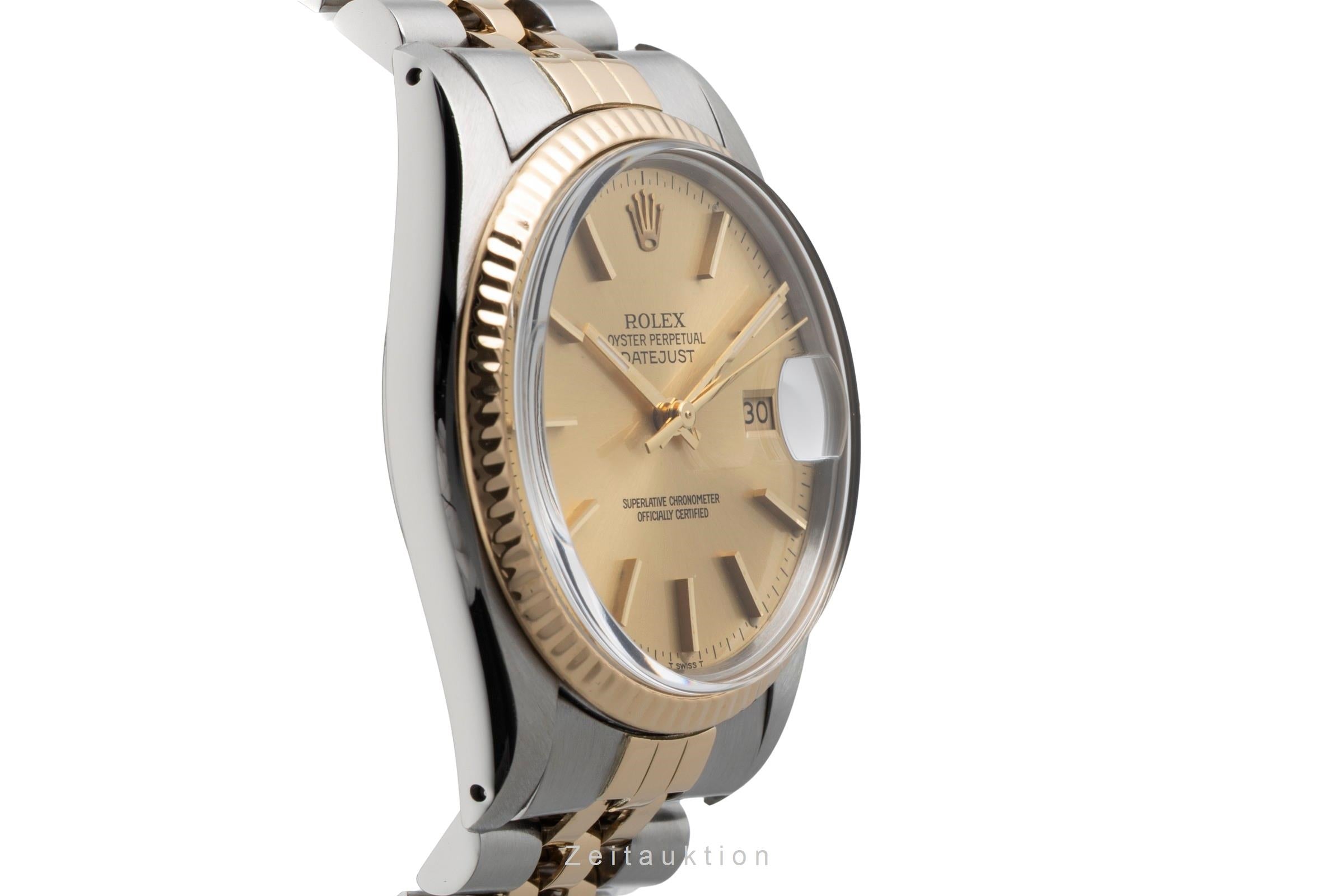 Rolex Datejust acier / or  automatique montre pour hommes 16013  [2604042]