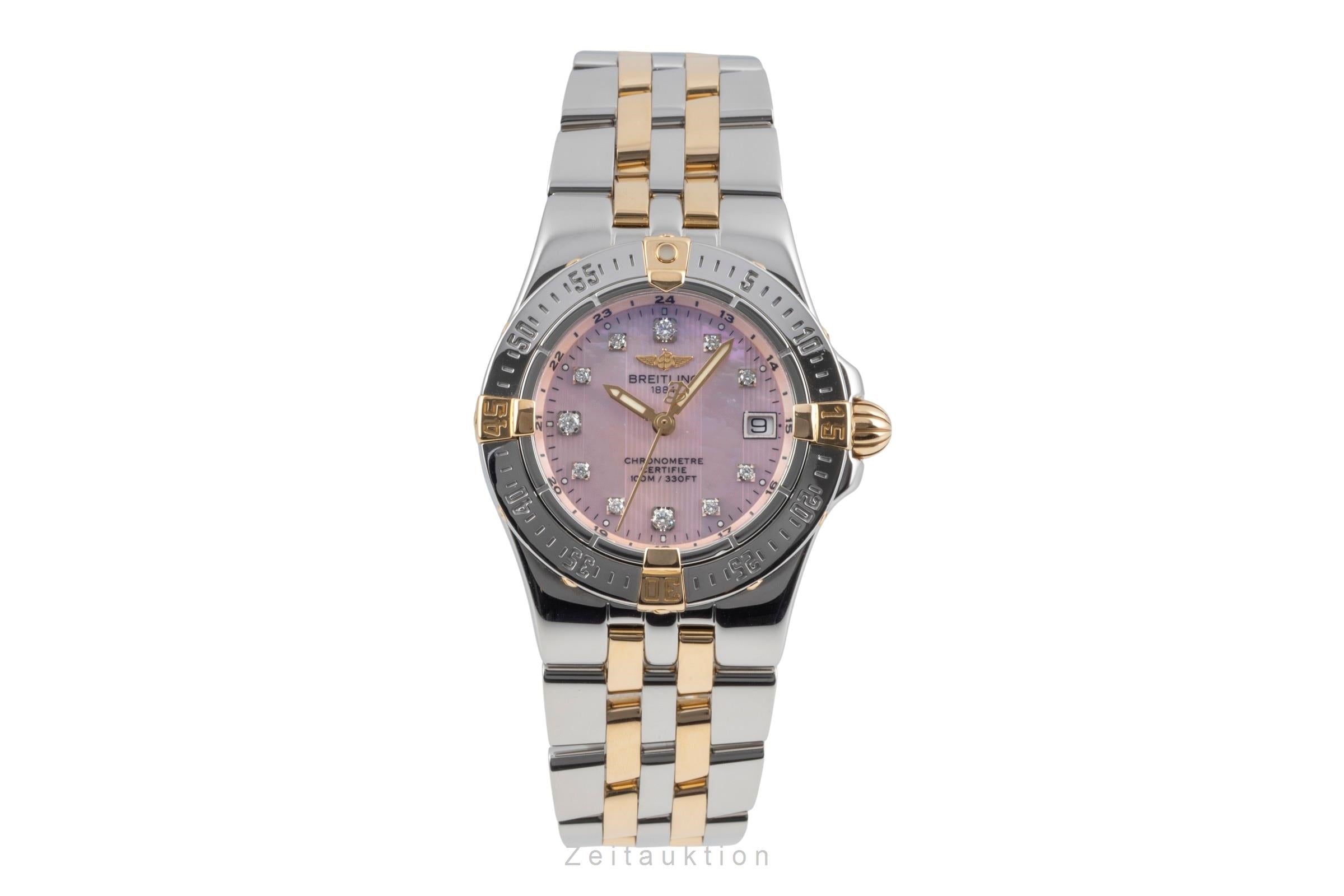 Breitling Starliner acero / oro cuarzo reloj para damas  B71340  [2604043]