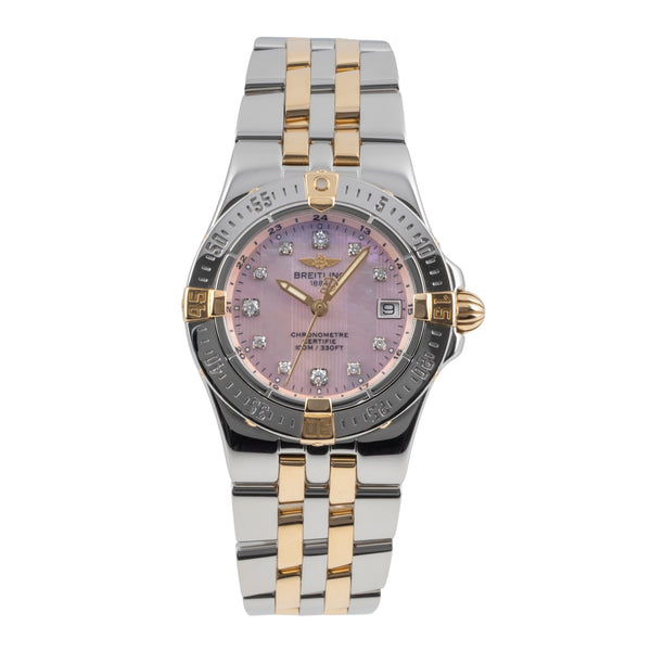 Breitling Starliner acero / oro cuarzo reloj para damas  B71340  [2604043]