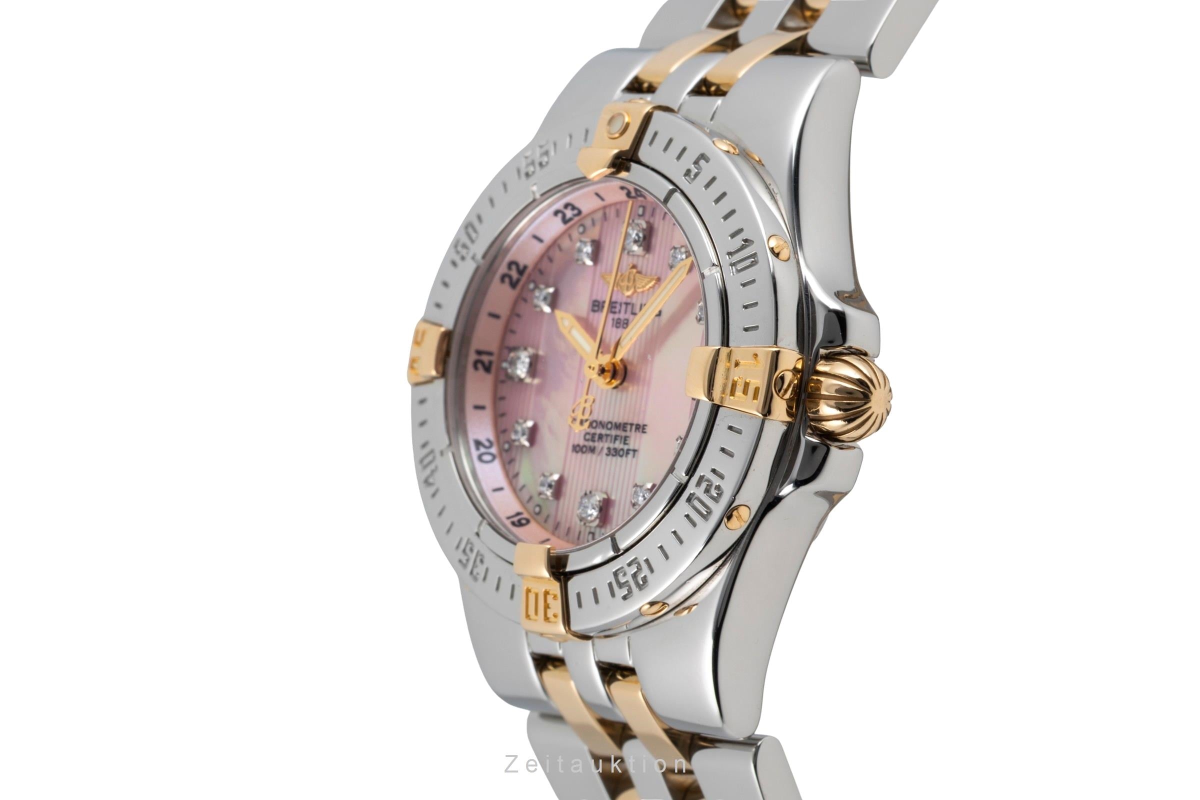 Breitling Starliner acero / oro cuarzo reloj para damas  B71340  [2604043]