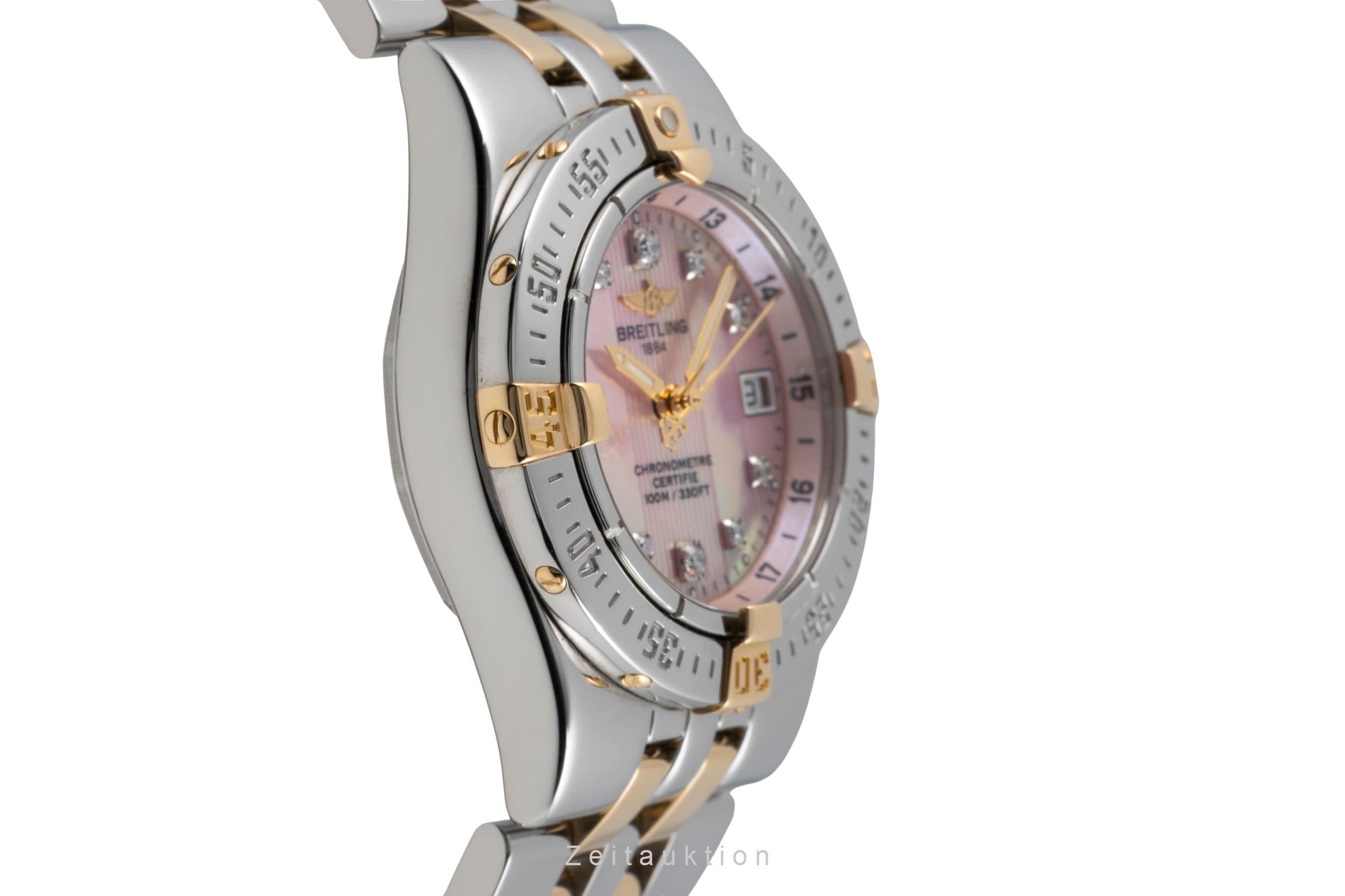 Breitling Starliner acero / oro cuarzo reloj para damas  B71340  [2604043]