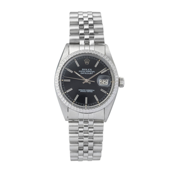 Rolex Datejust acier automatique montre pour hommes 16030 Vintage  [2604044]