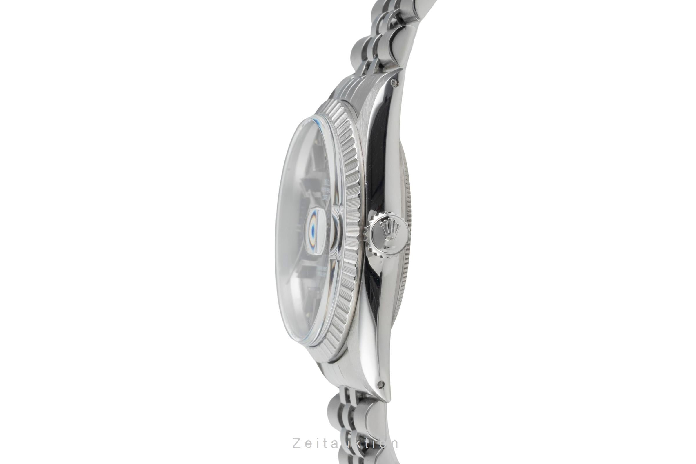 Rolex Datejust acier automatique montre pour hommes 16030 Vintage  [2604044]