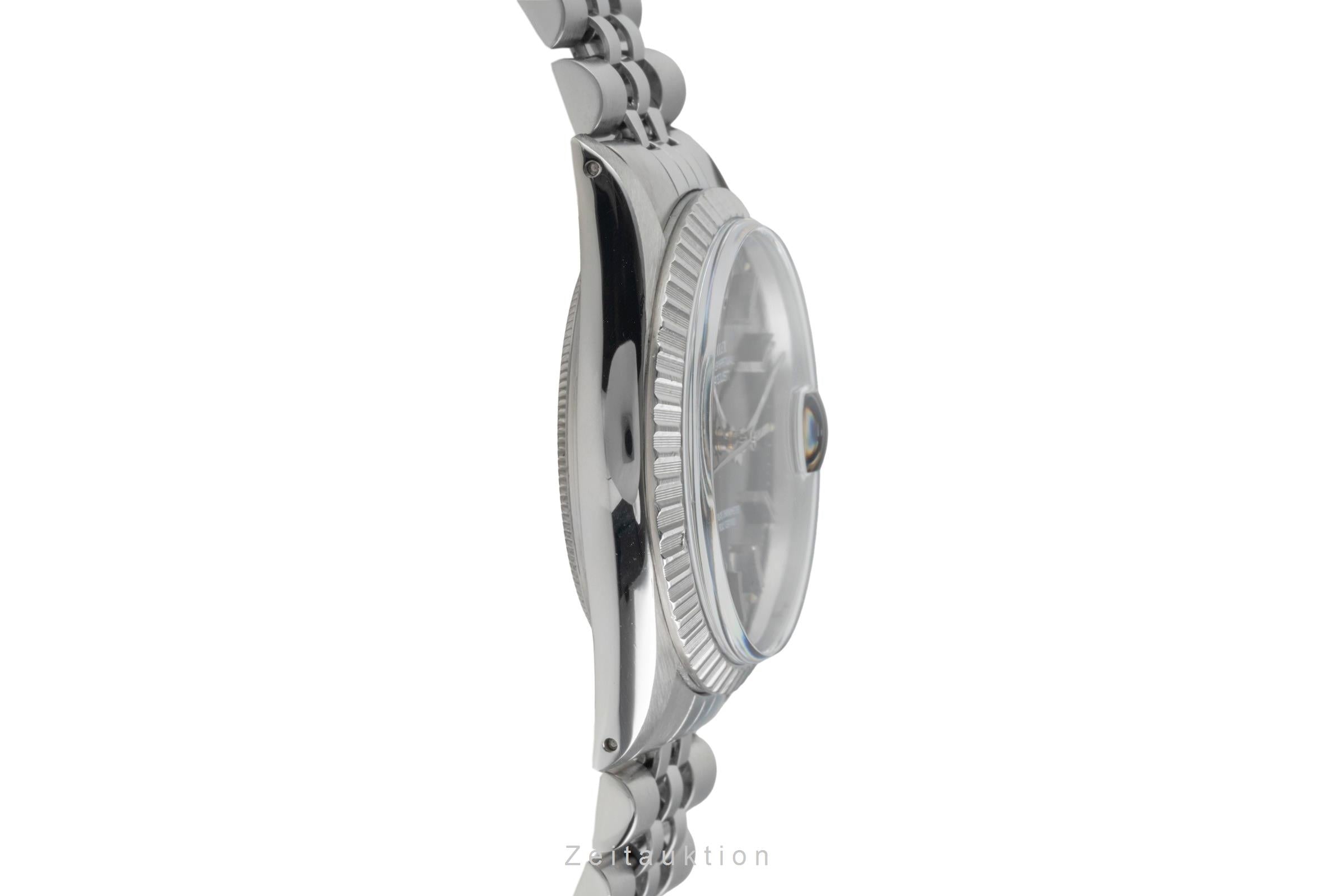 Rolex Datejust acier automatique montre pour hommes 16030 Vintage  [2604044]