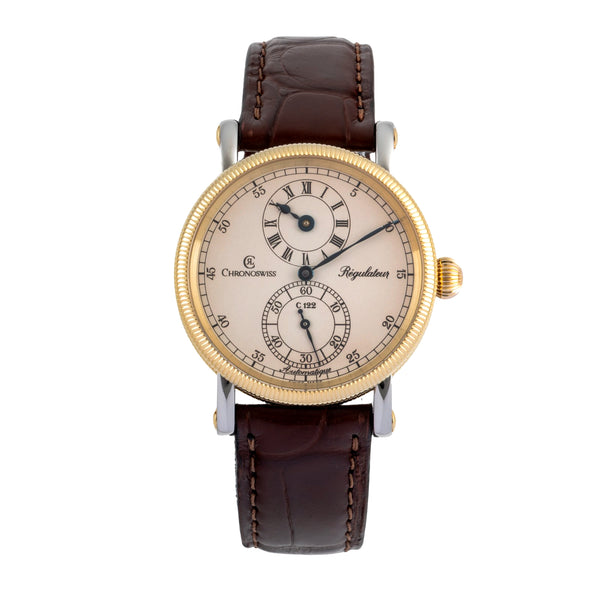 Chronoswiss Regulateur Stahl /Gold Automatik Herrenuhr Ref. CH1222M [2604045]