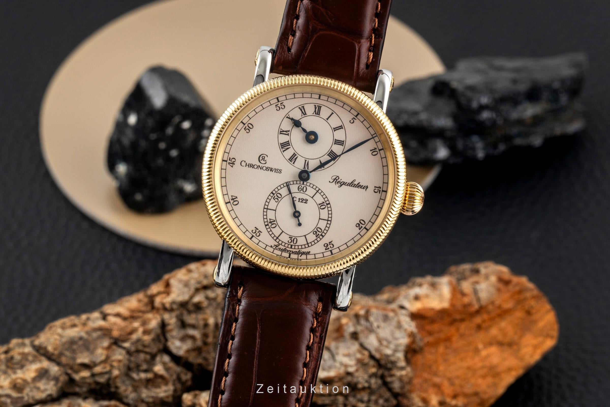 Chronoswiss Regulateur Stahl /Gold Automatik Herrenuhr Ref. CH1222M [2604045]