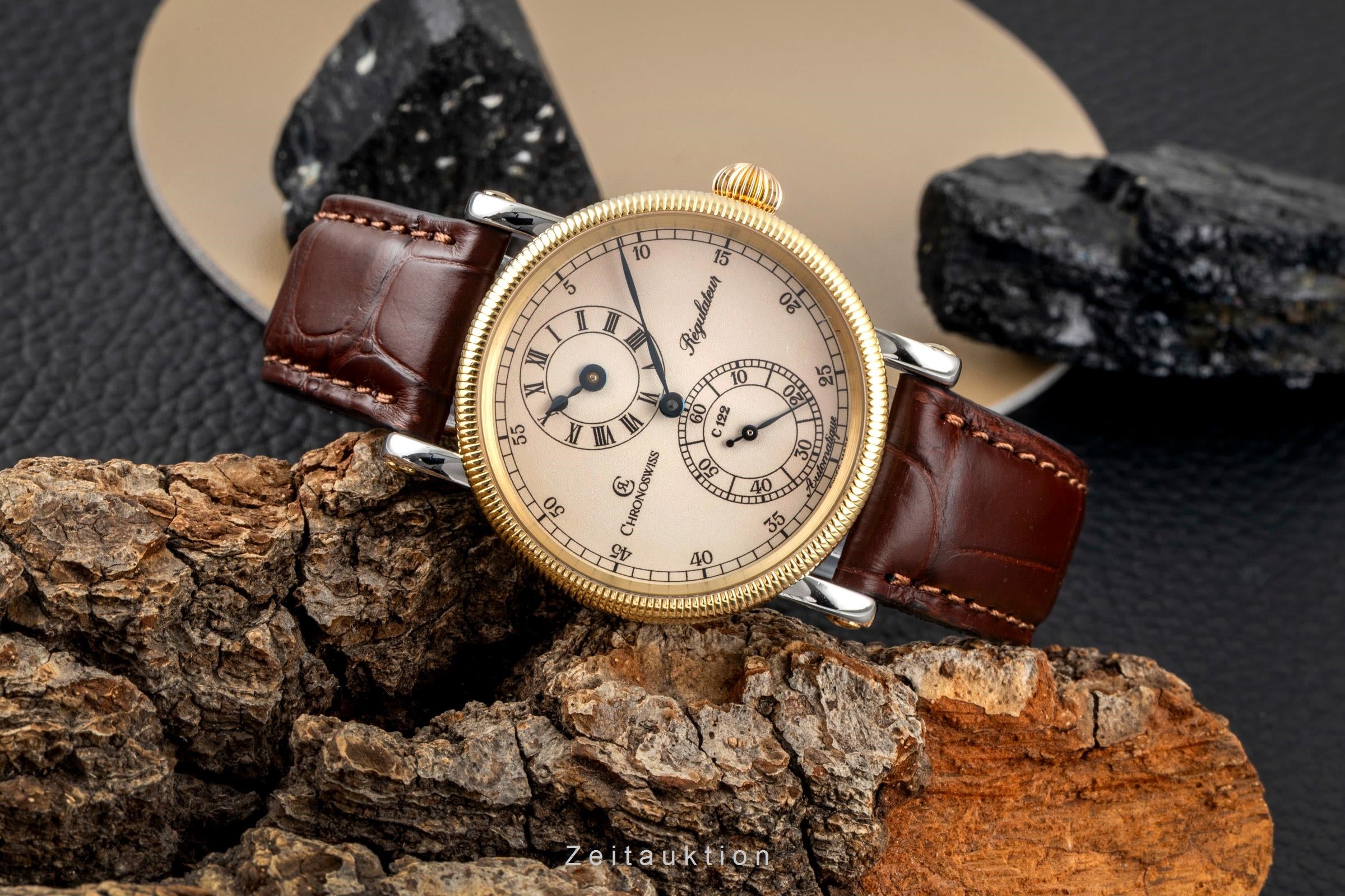 Chronoswiss Regulateur Stahl /Gold Automatik Herrenuhr Ref. CH1222M [2604045]
