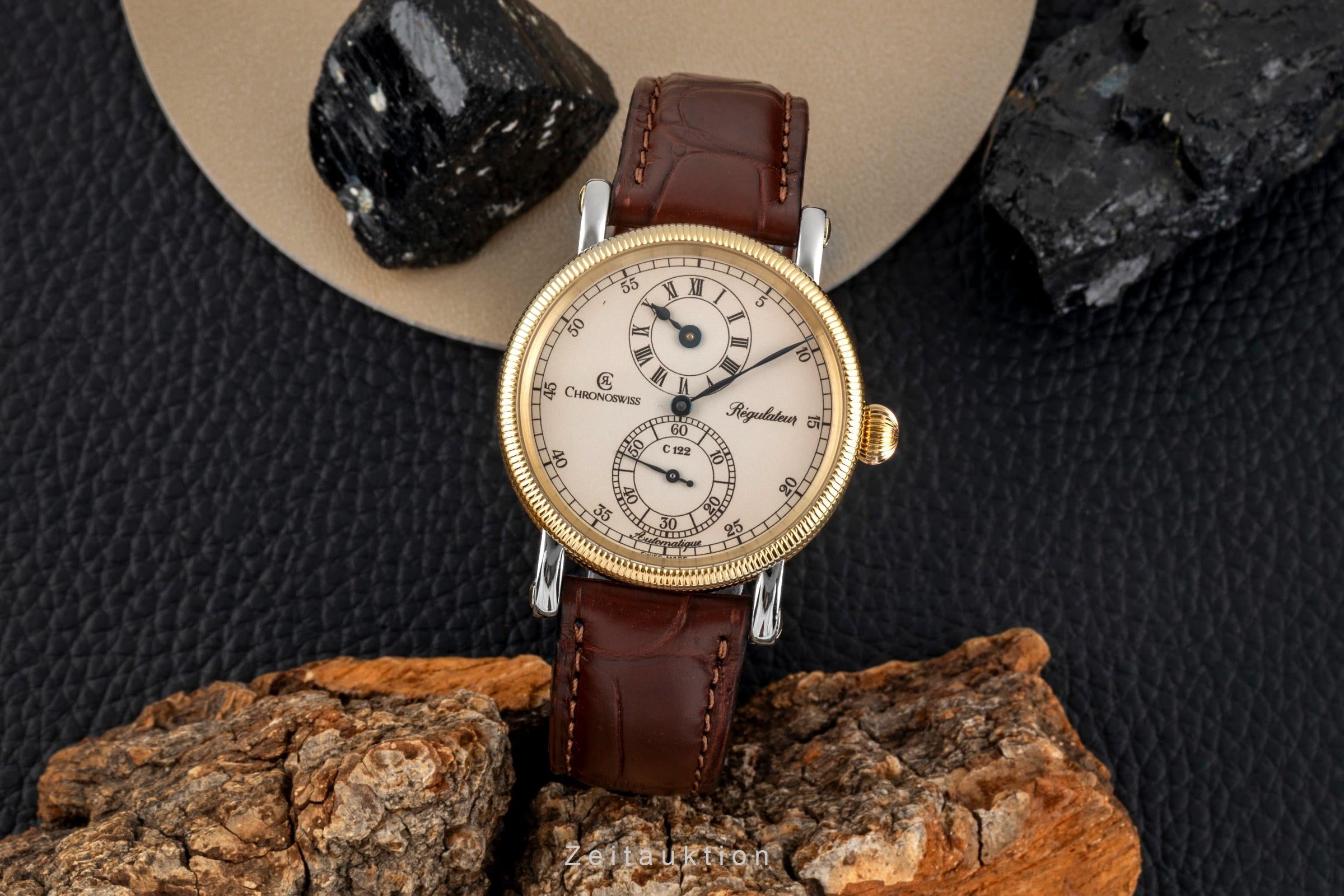 Chronoswiss Regulateur Stahl /Gold Automatik Herrenuhr Ref. CH1222M [2604045]