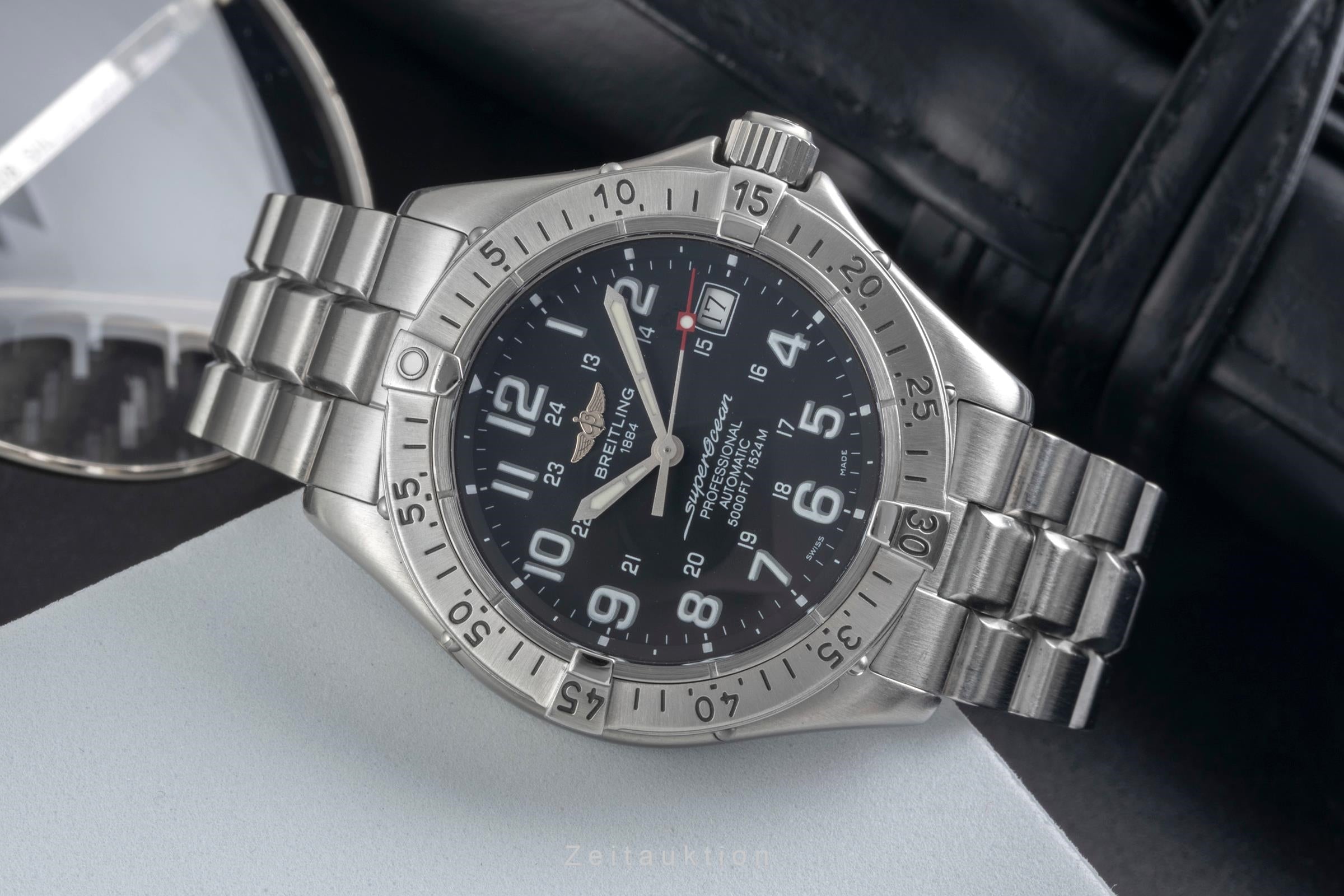 Breitling Superocean acero automático reloj para caballeros A17345  [2604049]