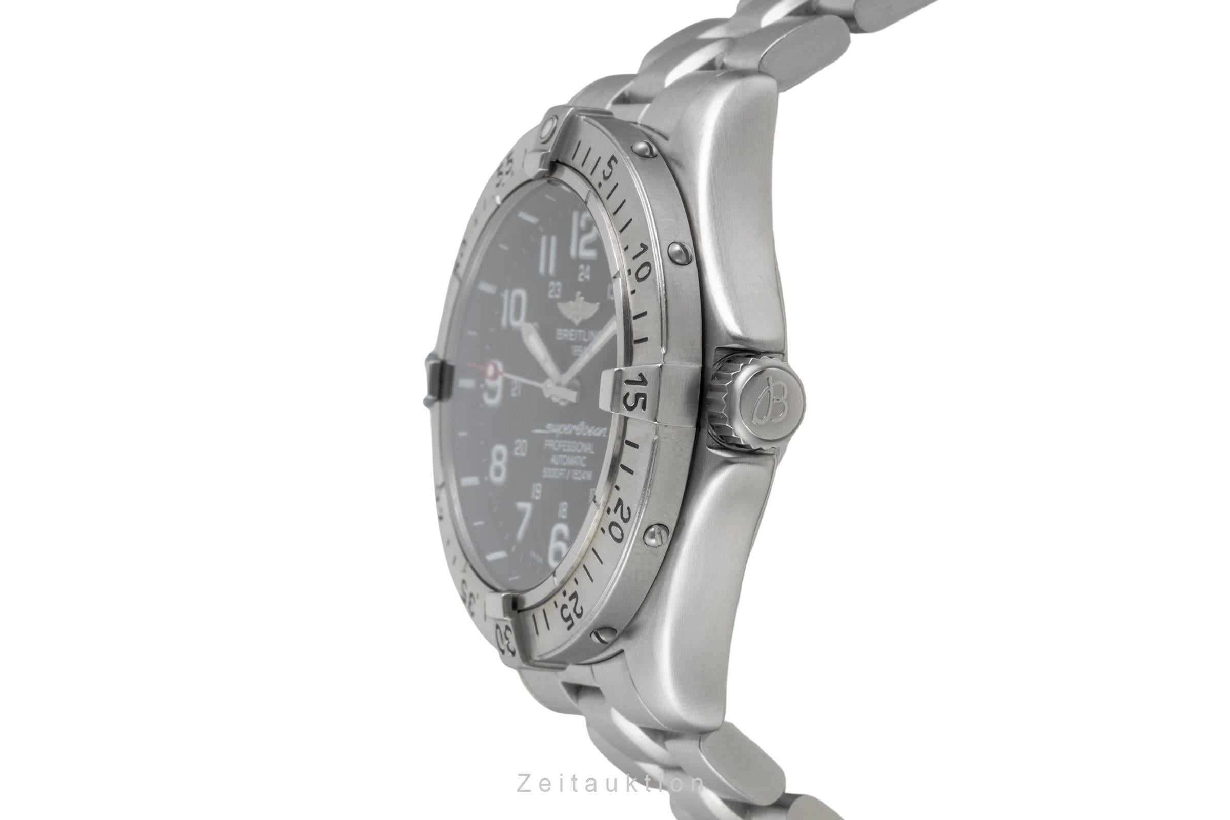 Breitling Superocean acero automático reloj para caballeros A17345  [2604049]